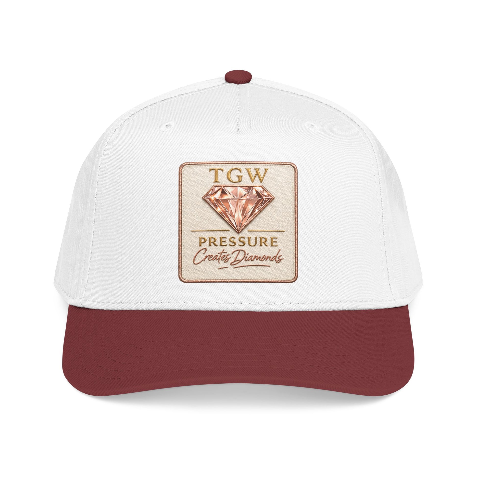 TGW Collection™  The TGW "Pressure Diamonds" Mid Profile Baseball Cap
