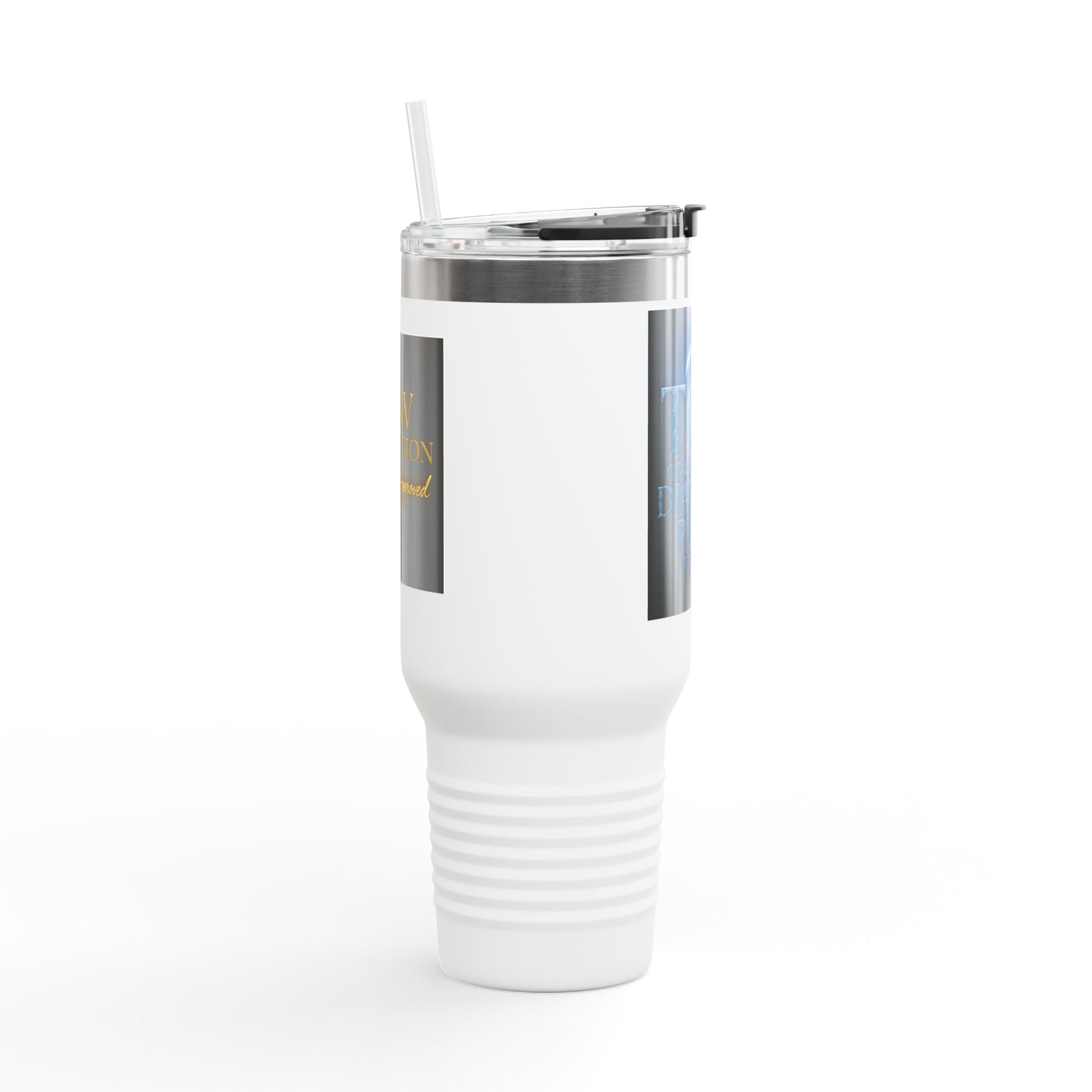 Diamond Pulse Moon Insulated Travel Mug, 40oz