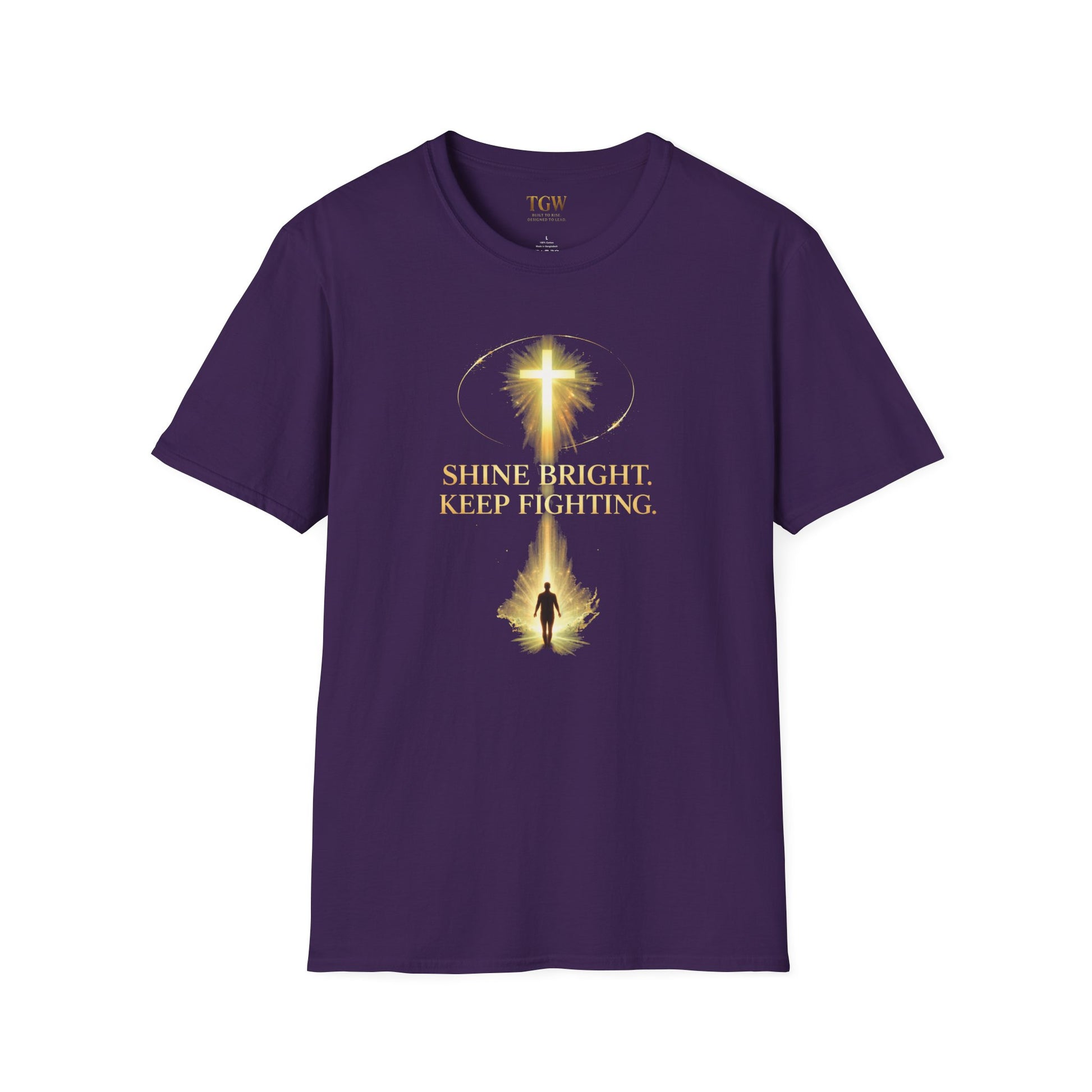 TGW Collection Greatness Approved TM - "Shine Bright. Keep Fighting" Softstyle T-Shirt
