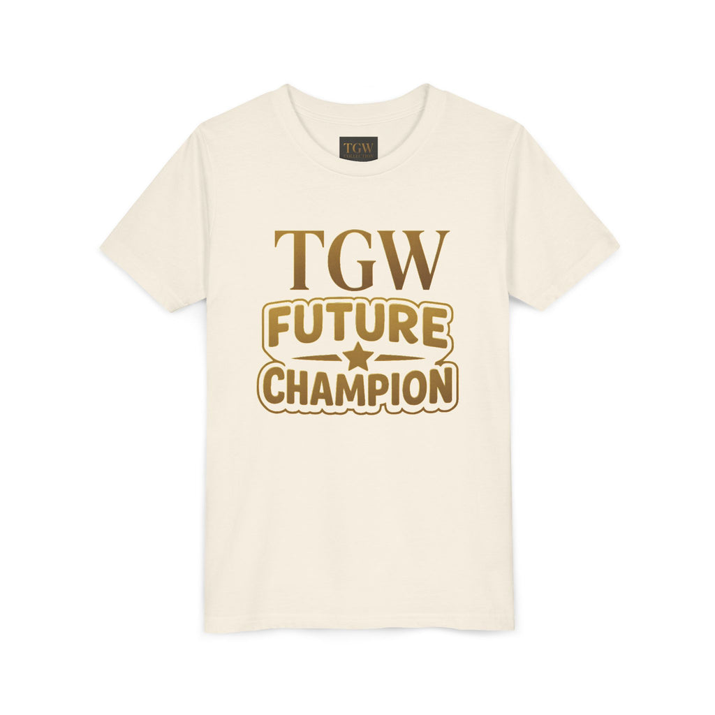 Future Champion Youth Tee - Motivational Kids Shirt, Sportswear, Birthday Gift, Fun Apparel, Champion Theme