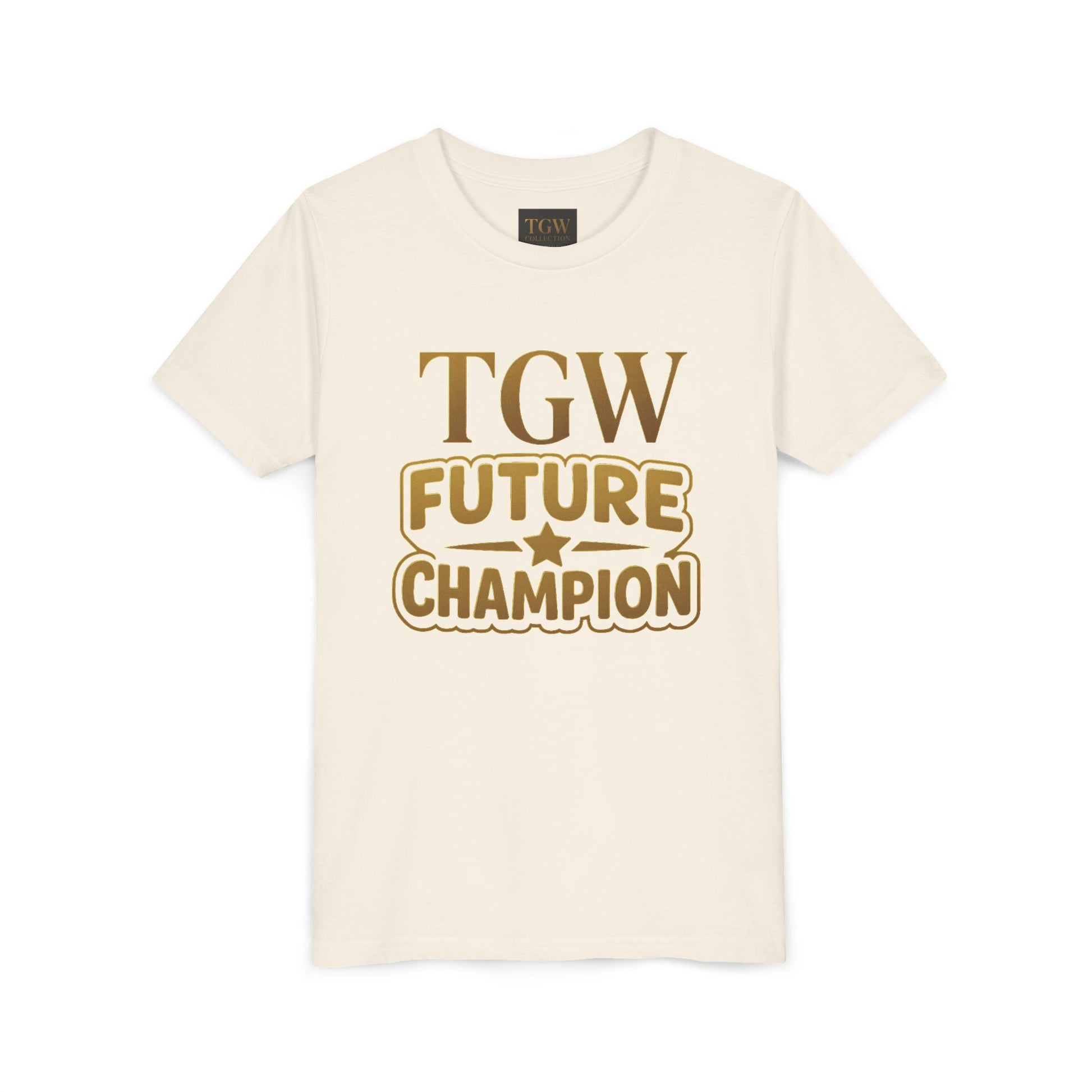Future Champion Youth Tee - Motivational Kids Shirt, Sportswear, Birthday Gift, Fun Apparel, Champion Theme