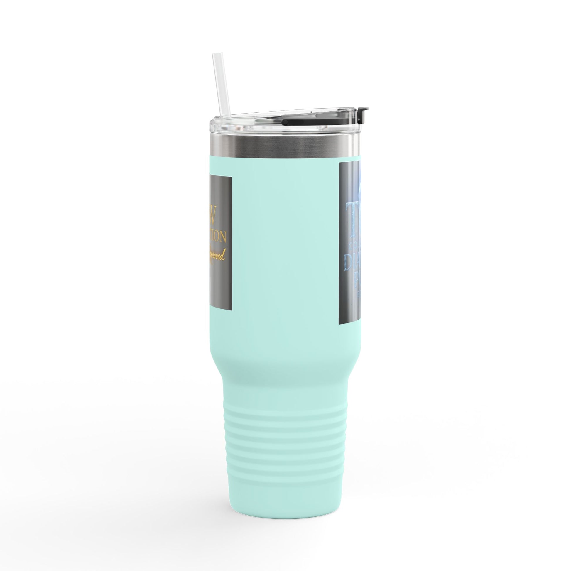 Diamond Pulse Moon Insulated Travel Mug, 40oz