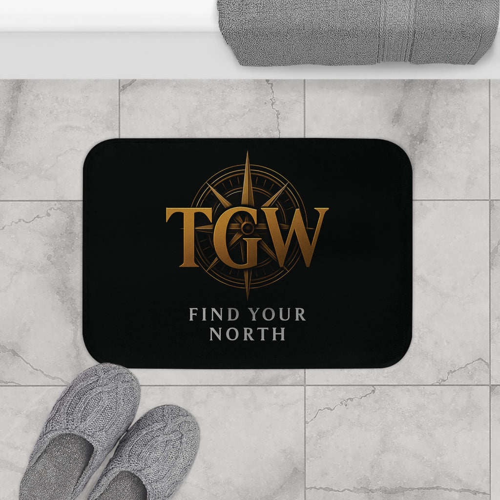 Find Your North Electrifying Bath Mat