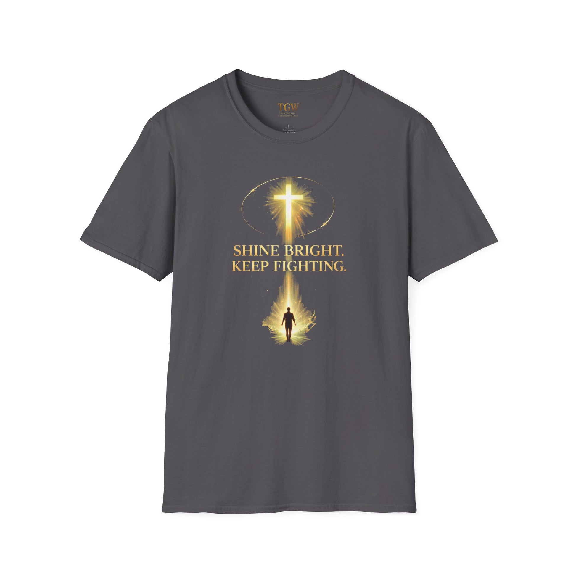 TGW Collection Greatness Approved TM - "Shine Bright. Keep Fighting" Softstyle T-Shirt