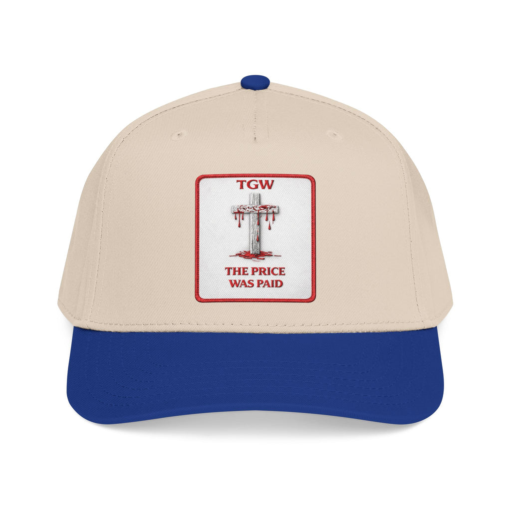 TGW “THE PRICE WAS PAID”  Mid Profile Baseball Cap