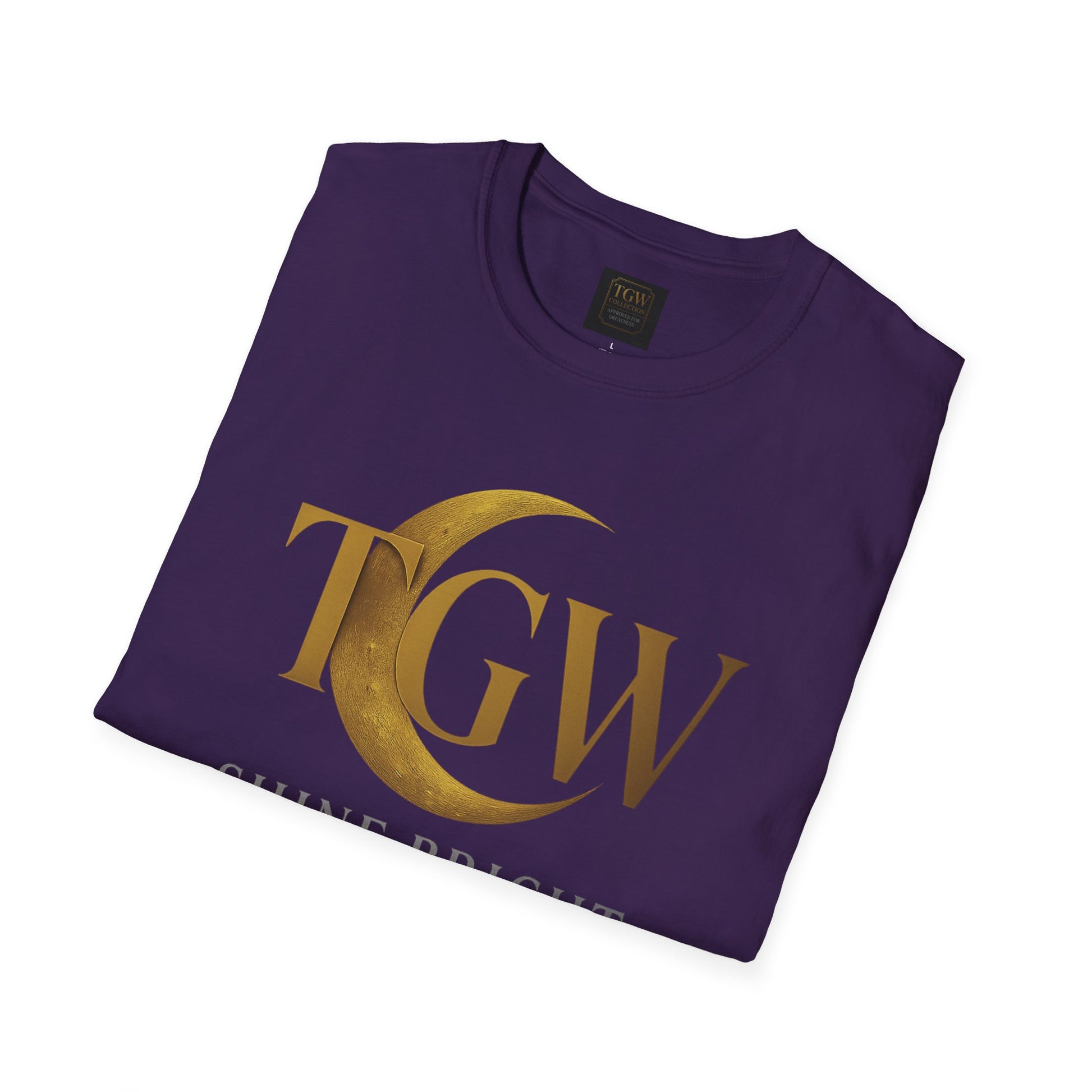 Shine Bright T-Shirt, Graphic Tee, Motivational Gift, Casual Wear, Inspirational Apparel