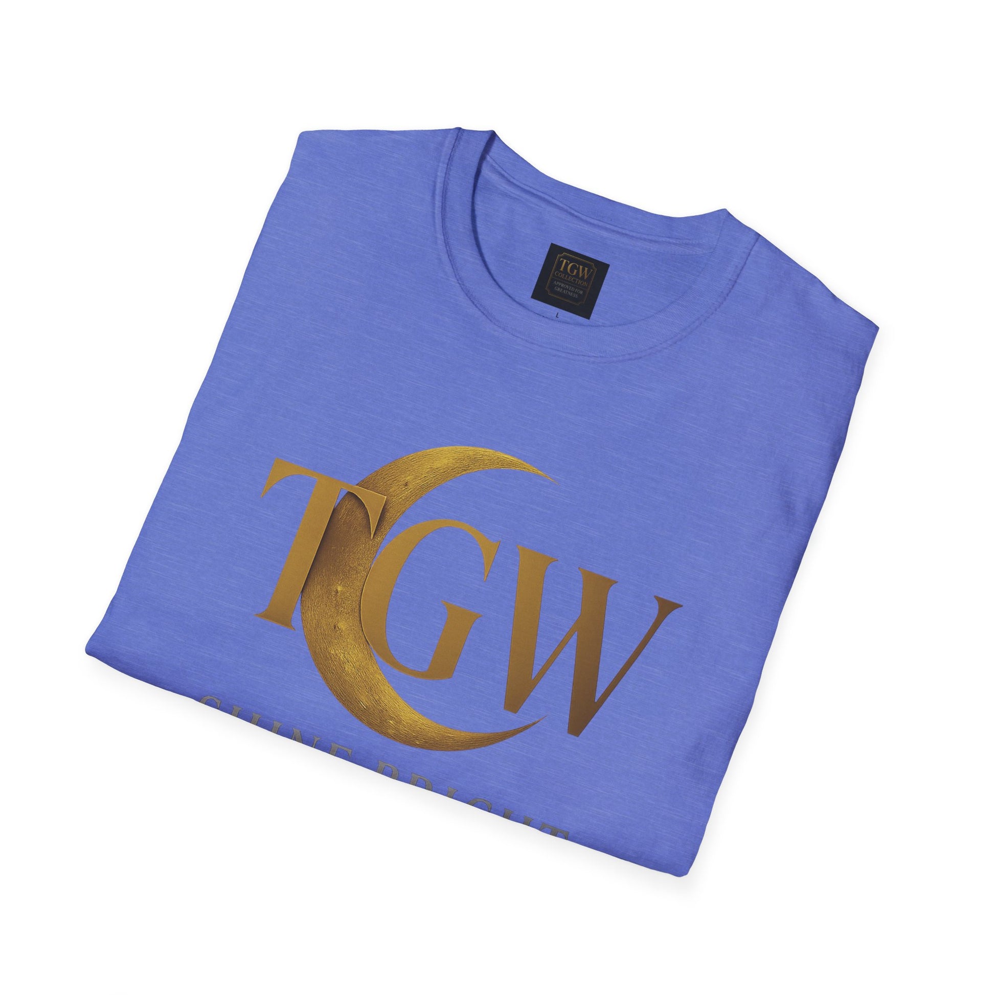 Shine Bright T-Shirt, Graphic Tee, Motivational Gift, Casual Wear, Inspirational Apparel
