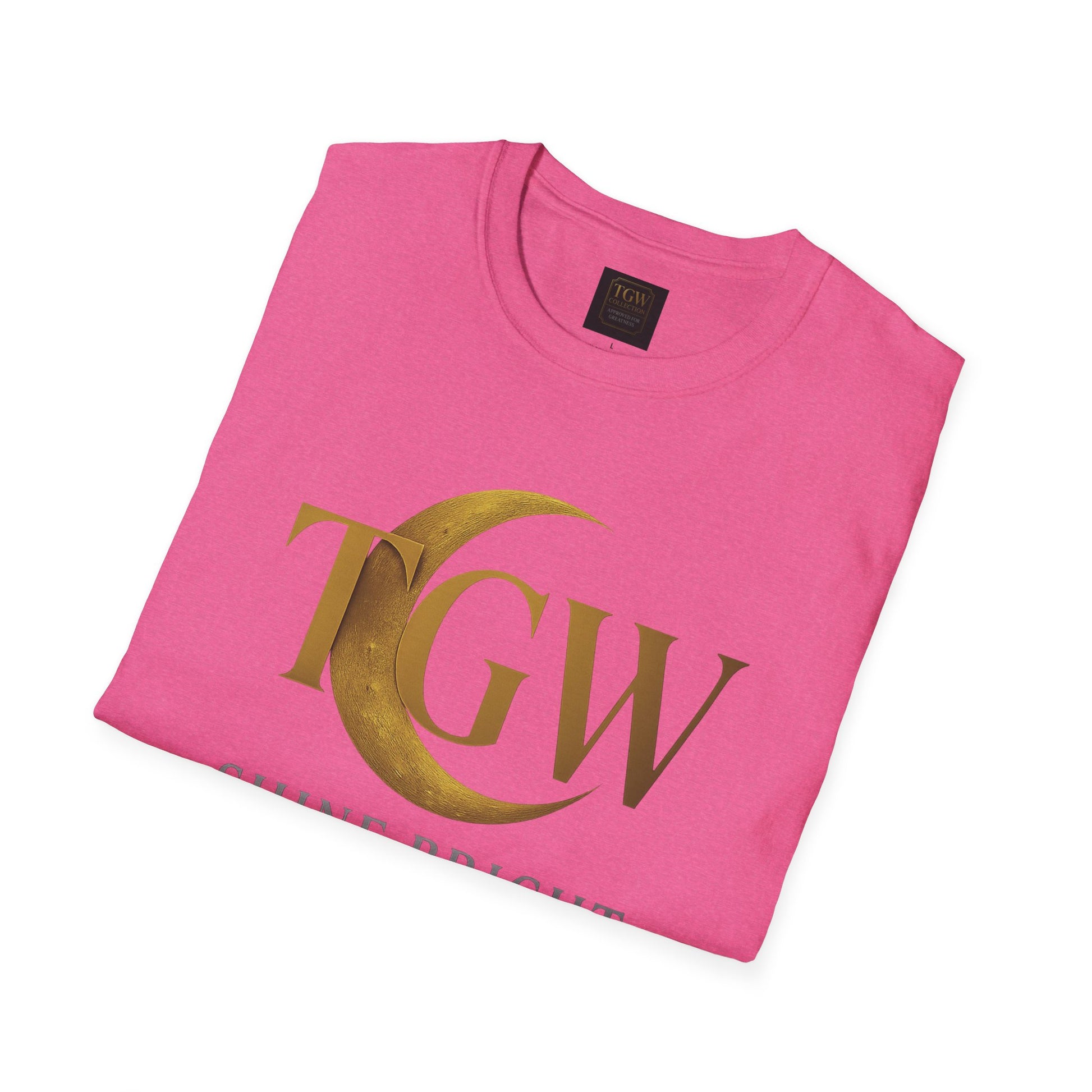 Shine Bright T-Shirt, Graphic Tee, Motivational Gift, Casual Wear, Inspirational Apparel