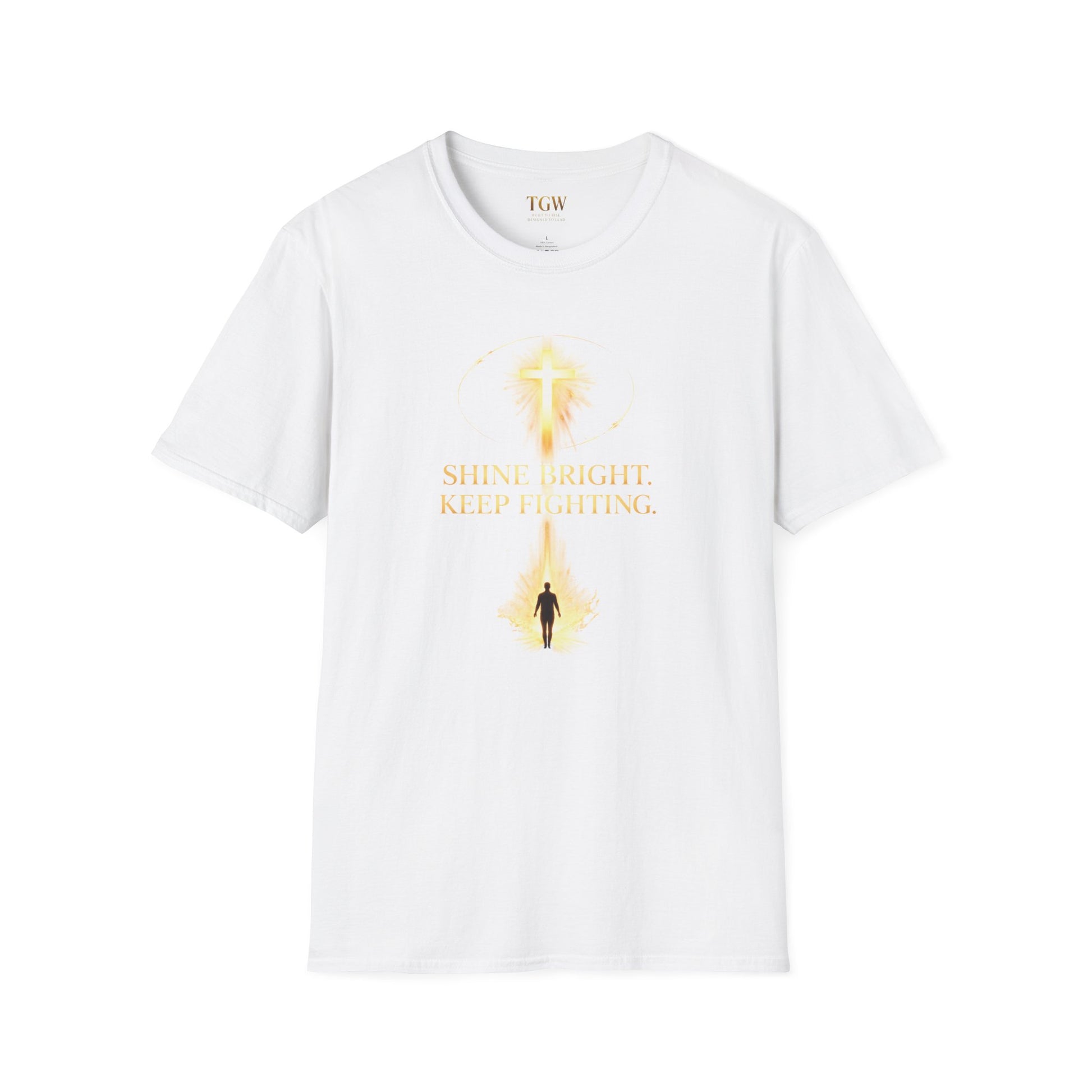 TGW Collection Greatness Approved TM - "Shine Bright. Keep Fighting" Softstyle T-Shirt