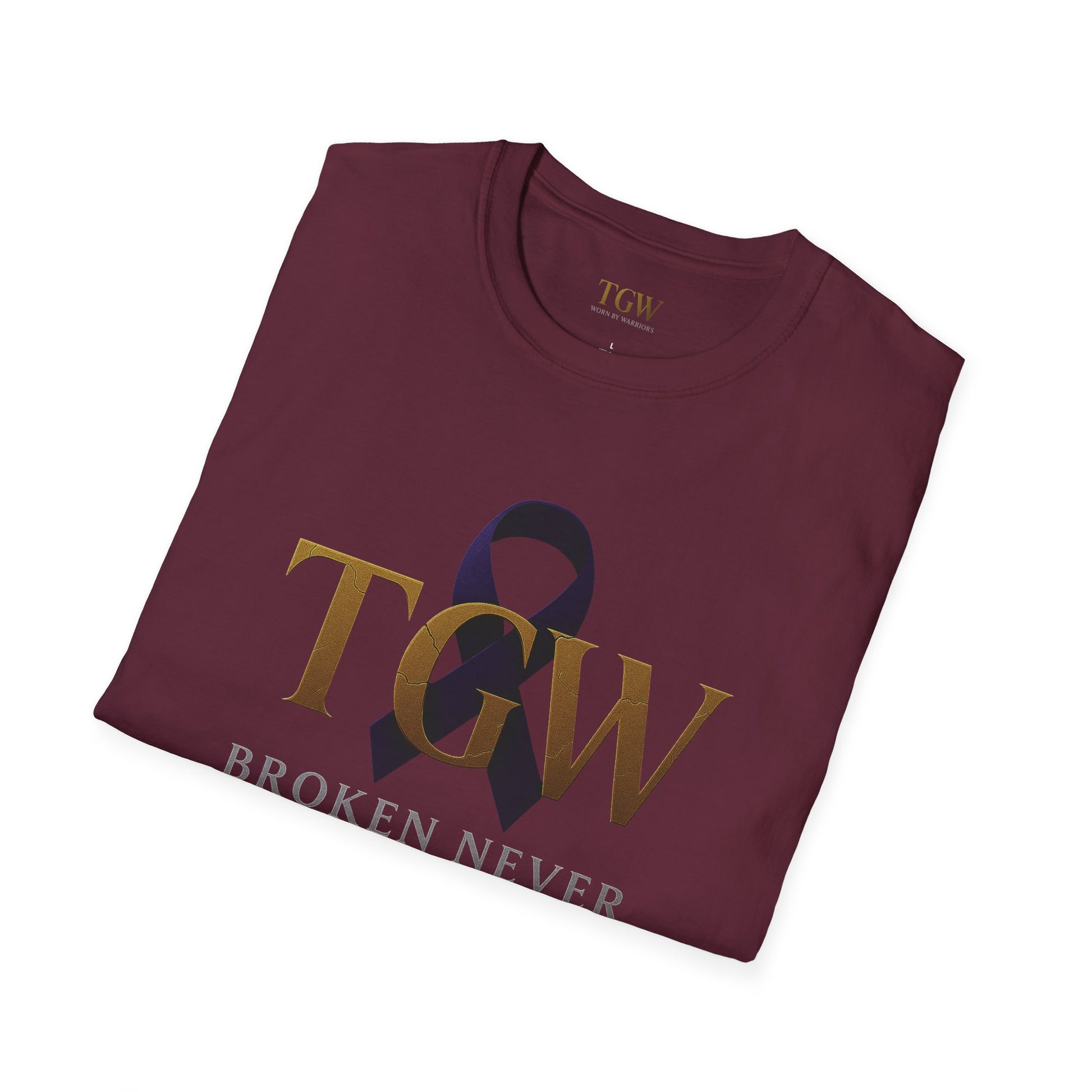 Empowering Unisex Softstyle T-Shirt, Supportive Tee for Awareness, Gift for Cancer Fighters, Casual Wear, Inspirational Shirt