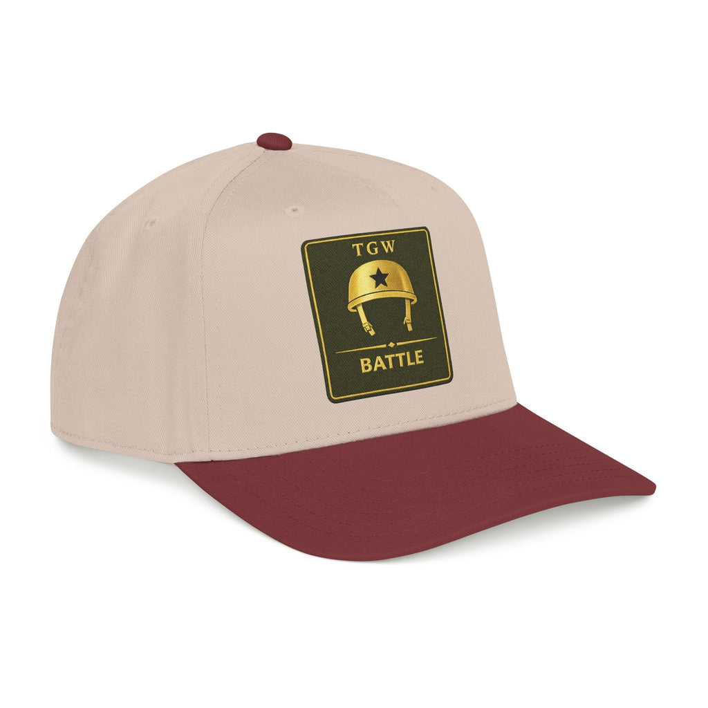 TGW “BATTLE” Structured Cap Mid Profile Baseball Cap
