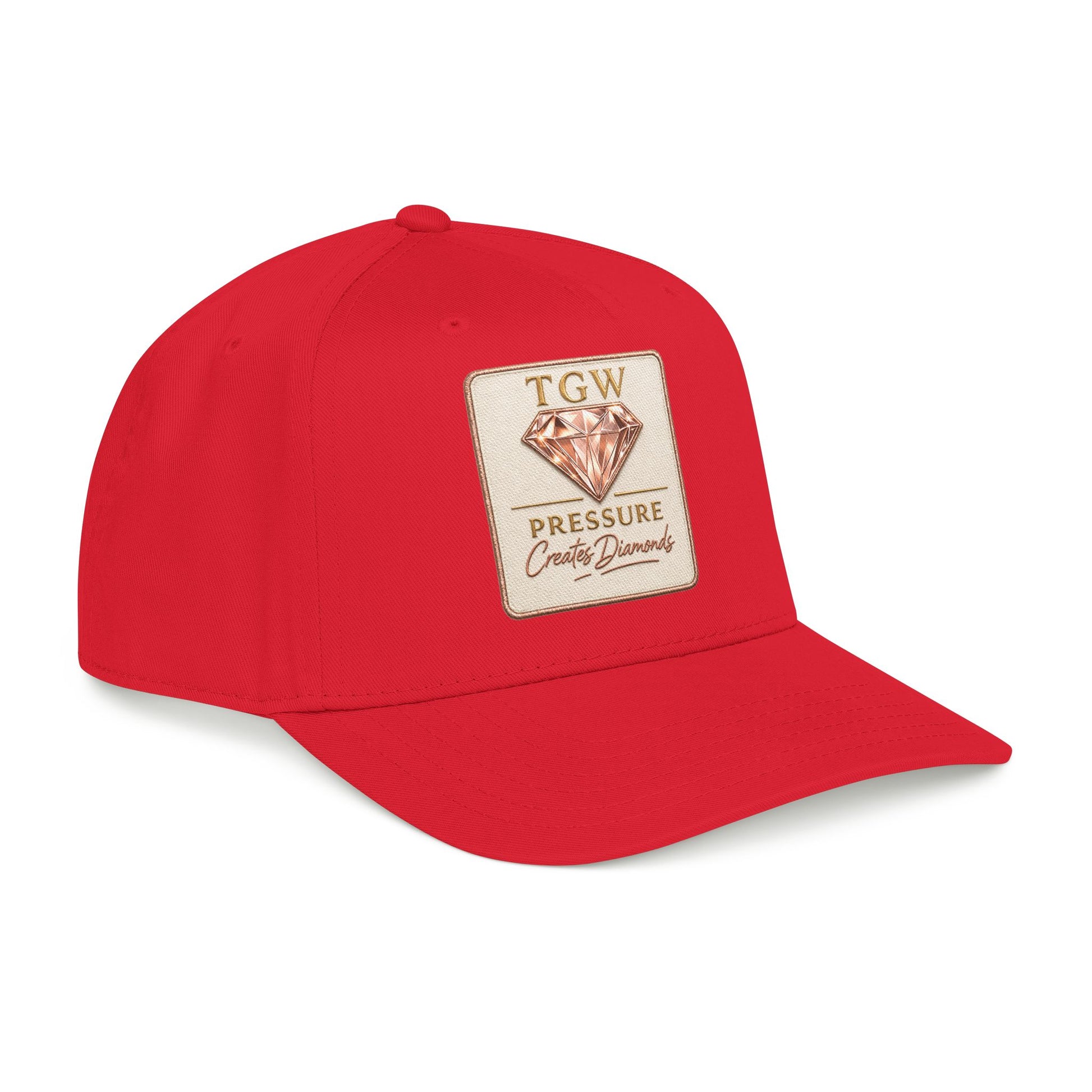 TGW Collection™  The TGW "Pressure Diamonds" Mid Profile Baseball Cap