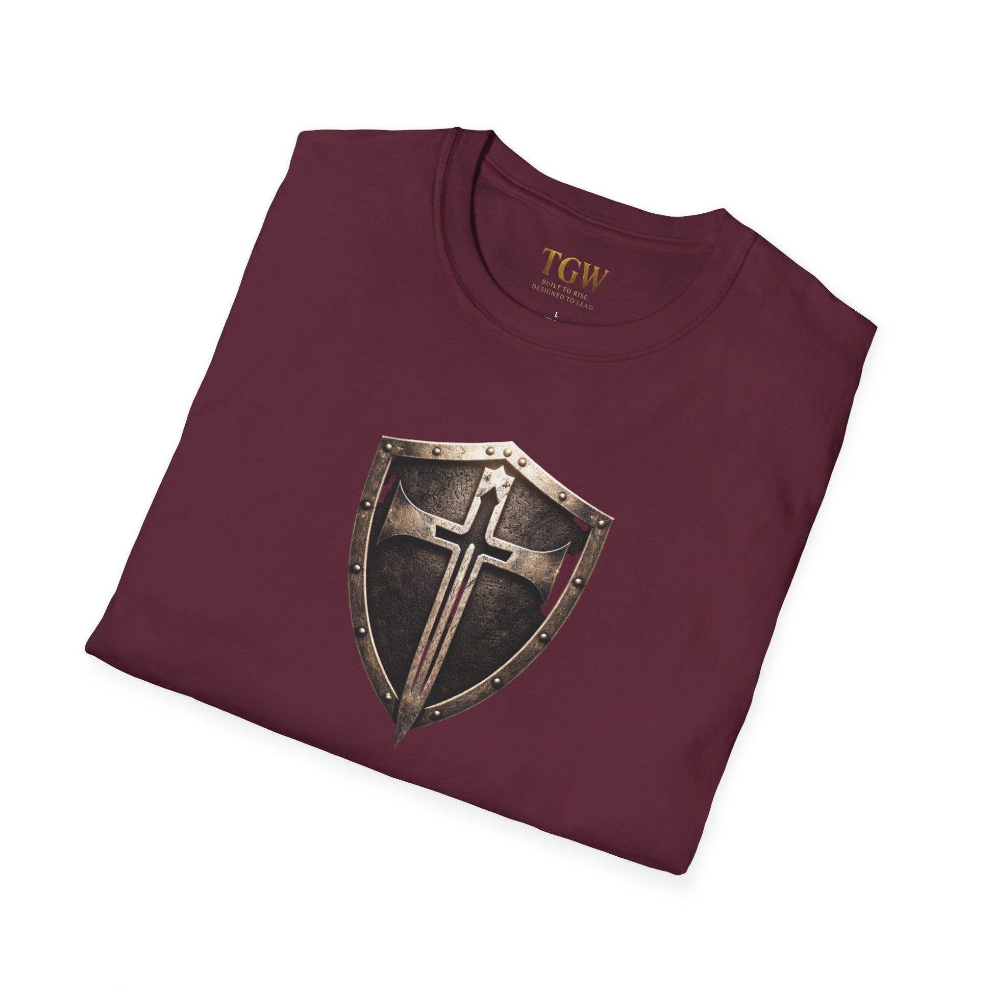Shield of Resolve (TGW Collection Greatness Approved) Softstyle T-Shirt