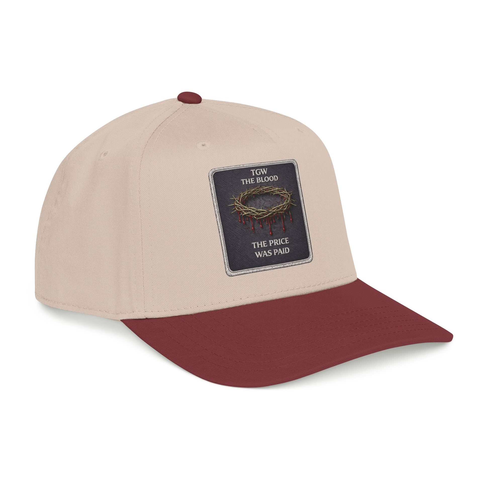 TGW “THE BLOOD” — The Price Was Paid - Mid Profile Baseball Cap