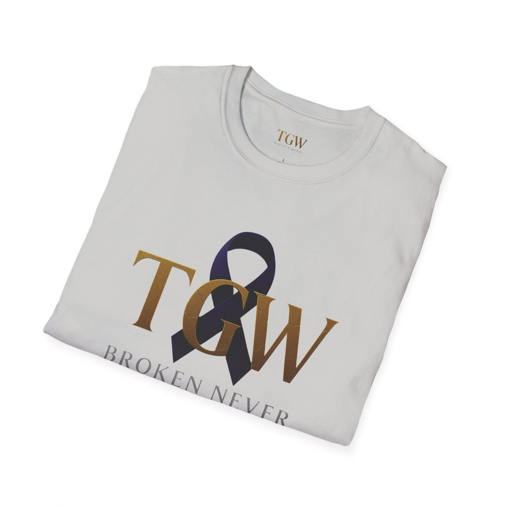 Empowering Unisex Softstyle T-Shirt, Supportive Tee for Awareness, Gift for Cancer Fighters, Casual Wear, Inspirational Shirt