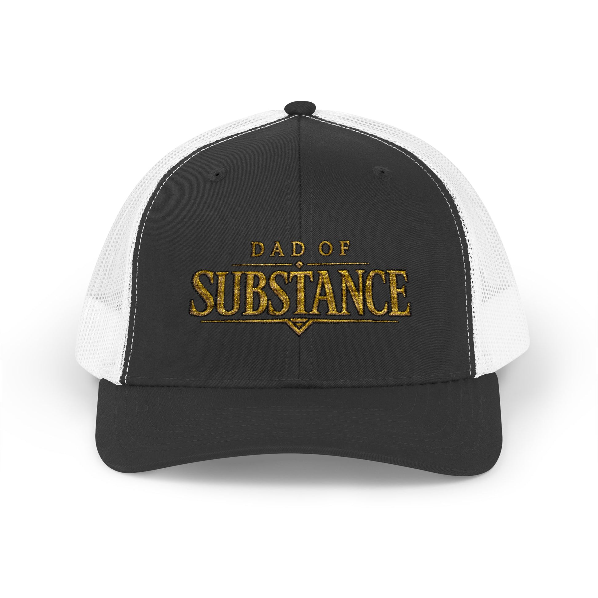 TGW COLLECTION TM - Dad of Substance Snapback Trucker Cap