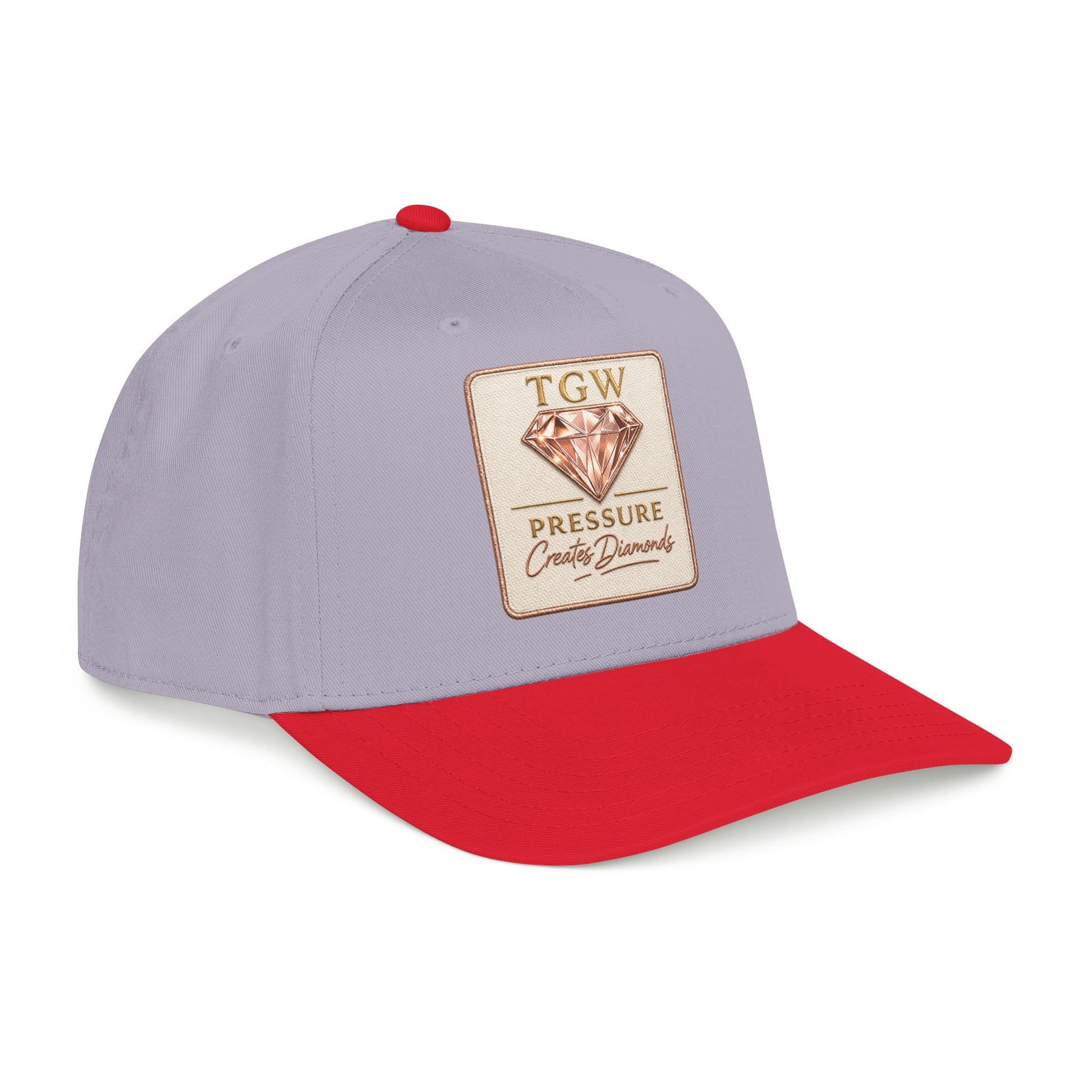 TGW Collection™  The TGW "Pressure Diamonds" Mid Profile Baseball Cap