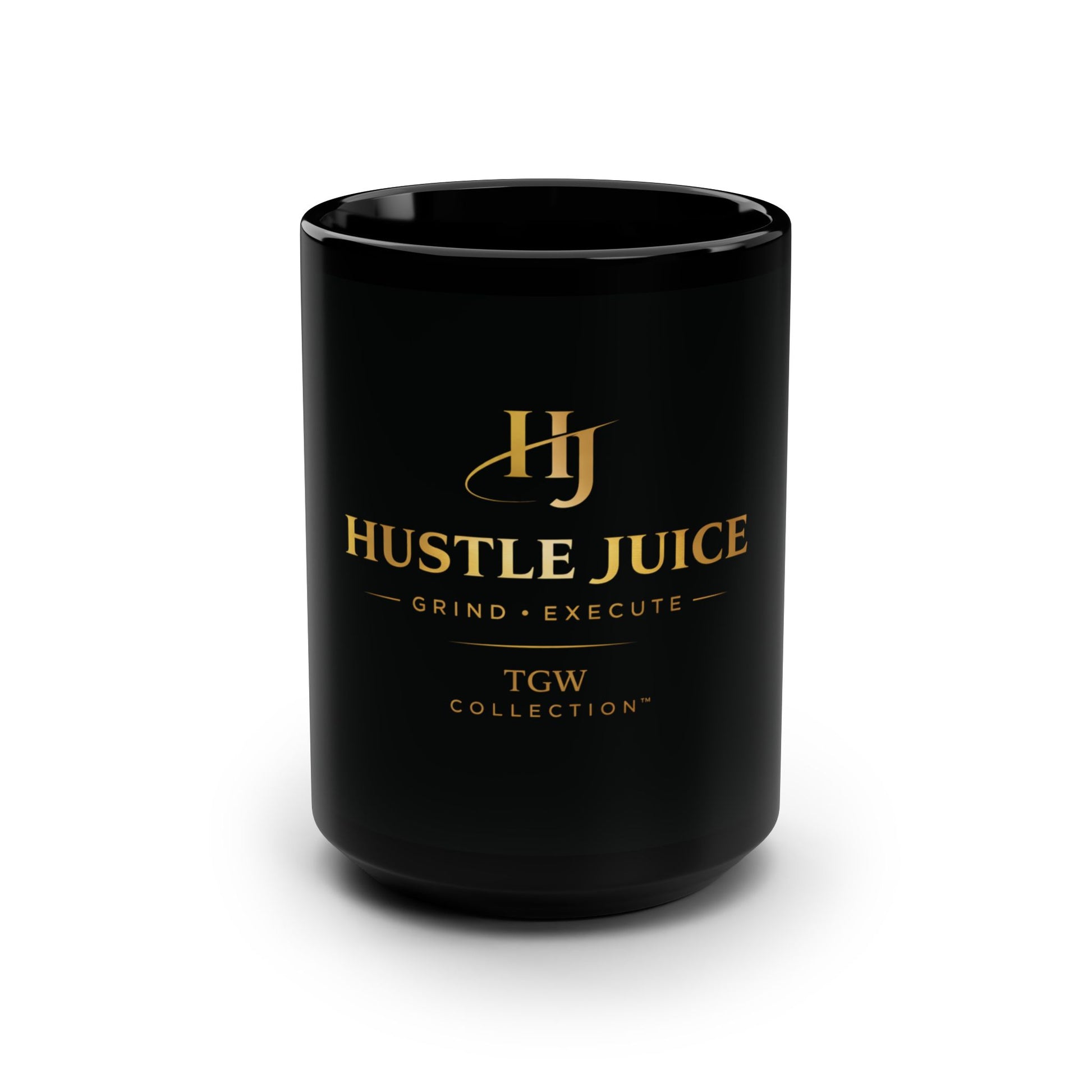 TGW Hustle Juice Mug - Black Mug, 15oz
