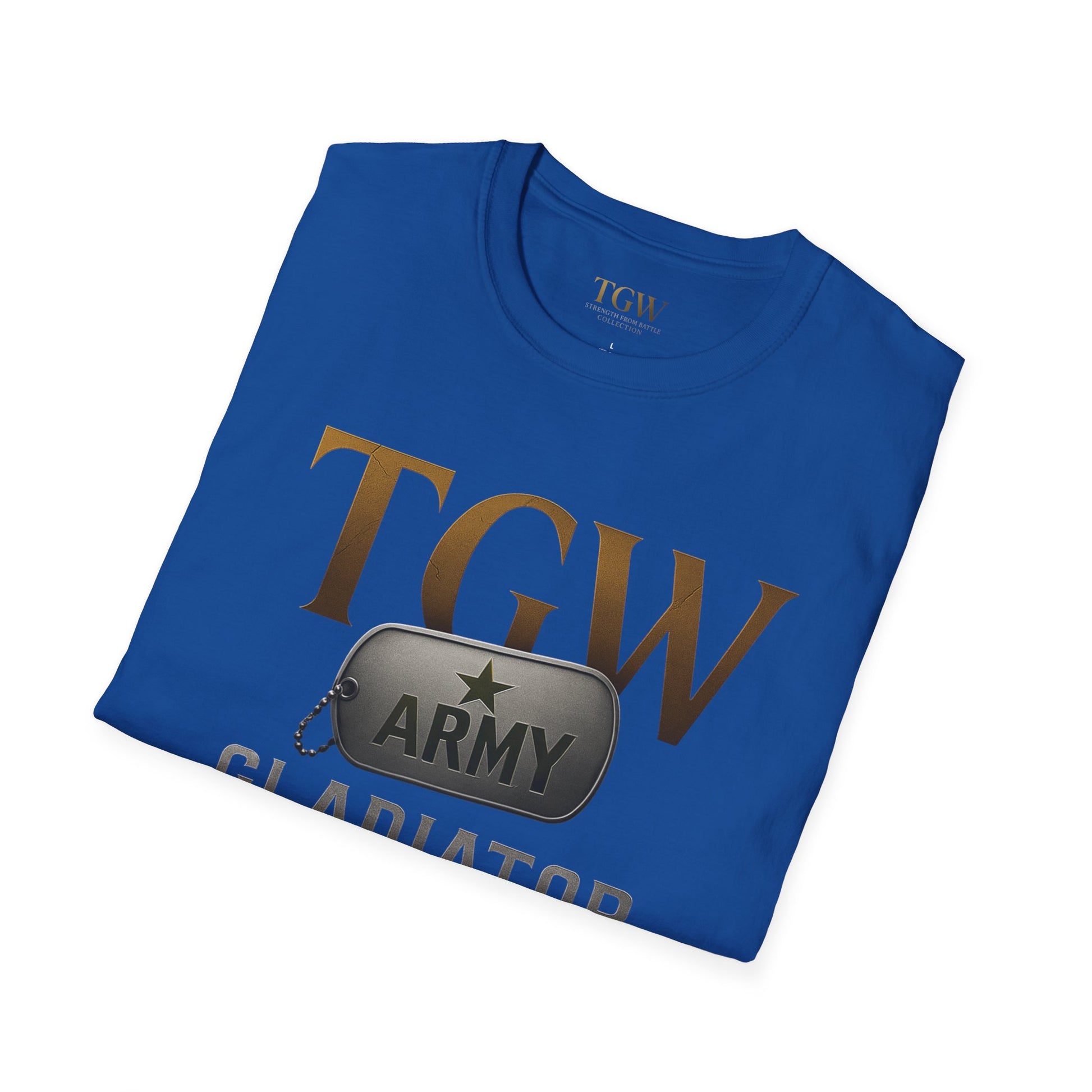 Gladiator Within T-Shirt, Unisex Army Tee, Motivational Gift, Fitness Apparel, Casual Wear, Workout Top, Inspirational Shirt