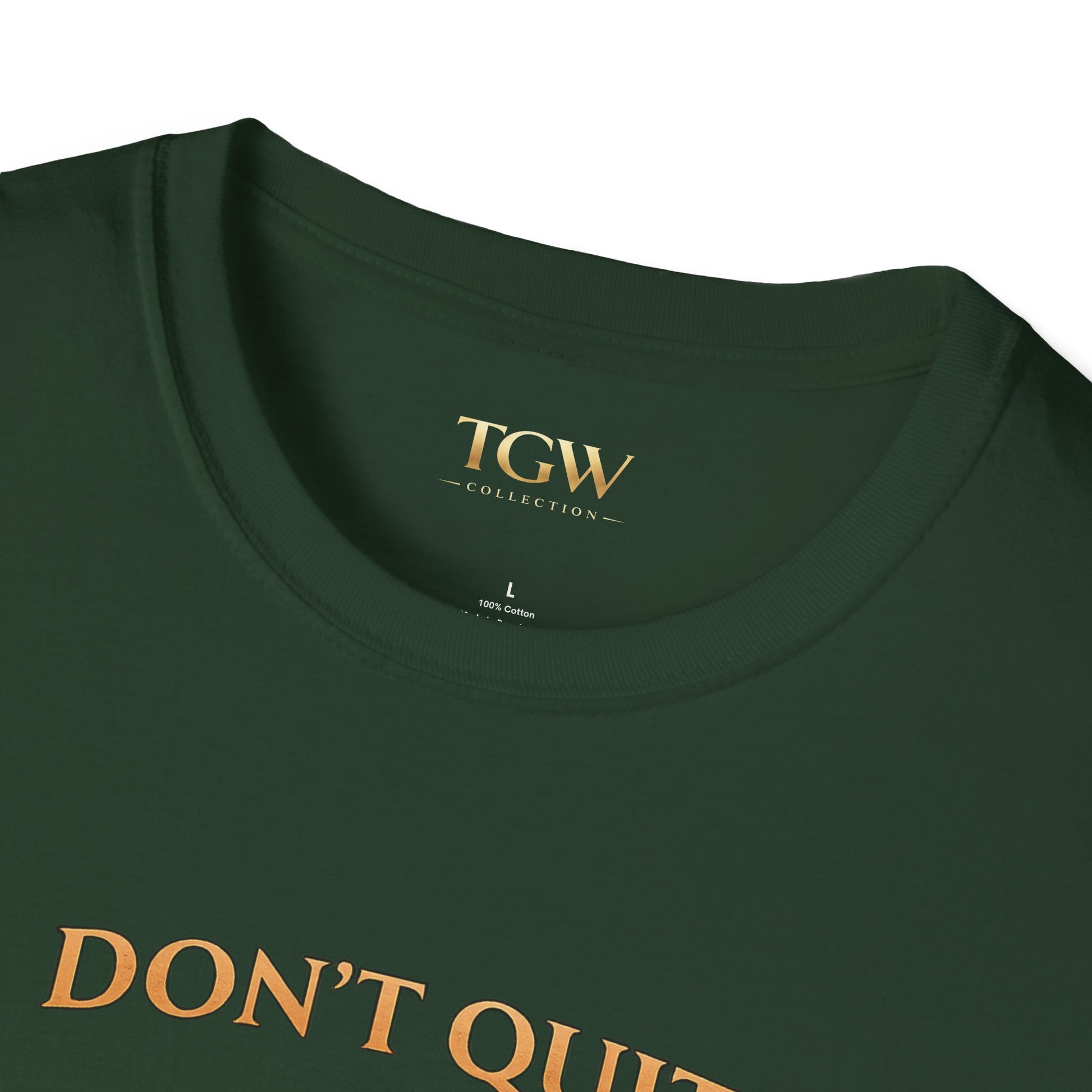 TGW Collection Plum & Gold Boxing Gloves Softstyle T-Shirt