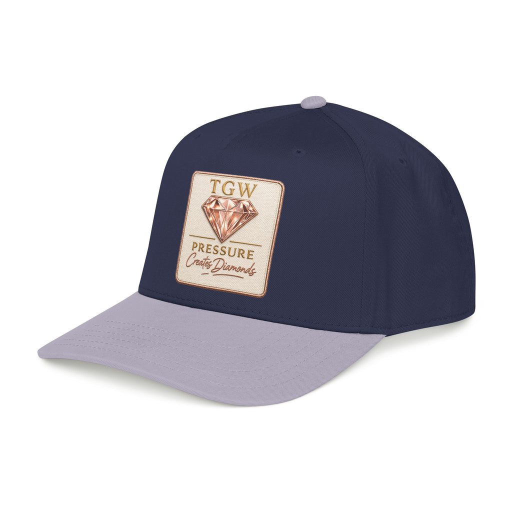 TGW Collection™  The TGW "Pressure Diamonds" Mid Profile Baseball Cap