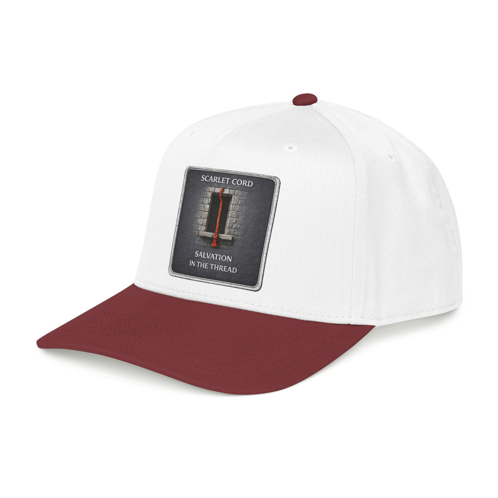 SCARLET CORD — SALVATION IN THE THREAD - Mid Profile Baseball Cap