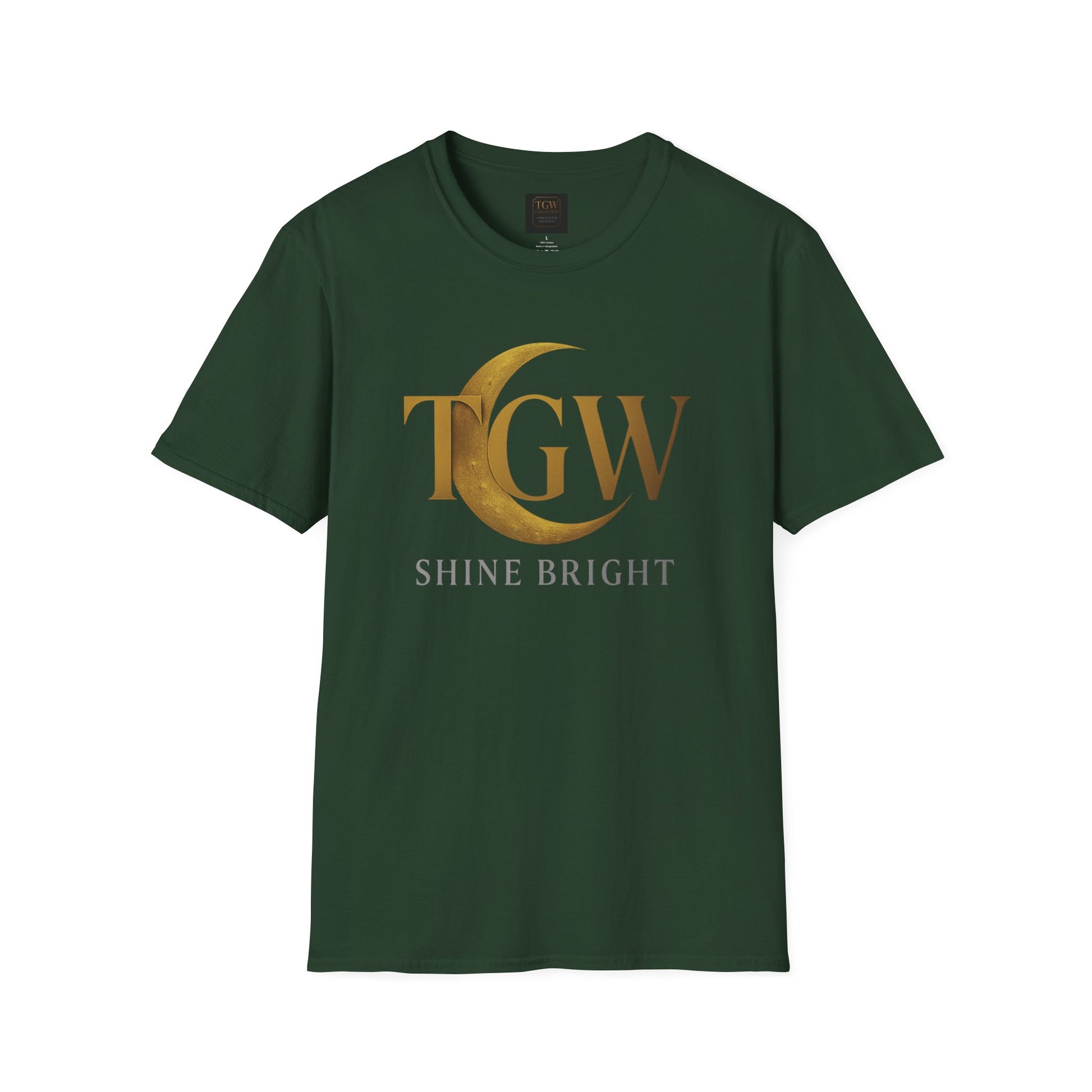 Shine Bright T-Shirt, Graphic Tee, Motivational Gift, Casual Wear, Inspirational Apparel