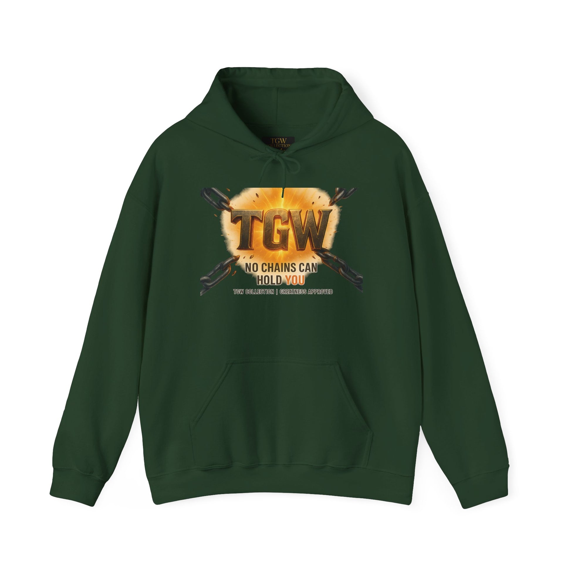 Empowering Hoodie Sweatshirts - "No Chains Can Hold You"