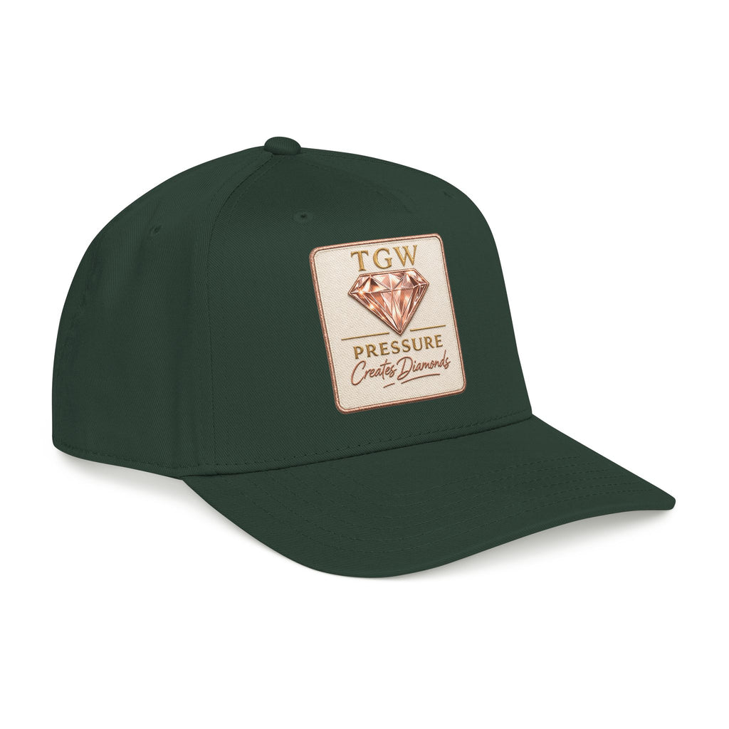 TGW Collection™  The TGW "Pressure Diamonds" Mid Profile Baseball Cap