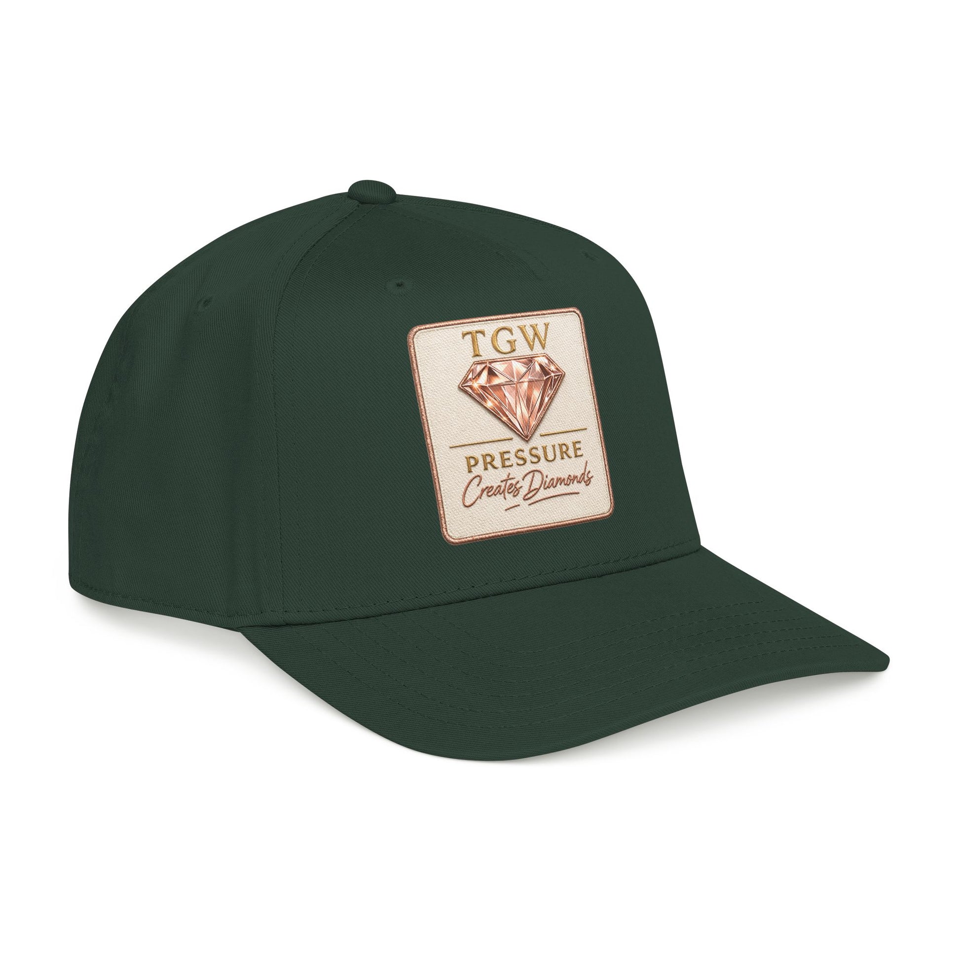 TGW Collection™  The TGW "Pressure Diamonds" Mid Profile Baseball Cap
