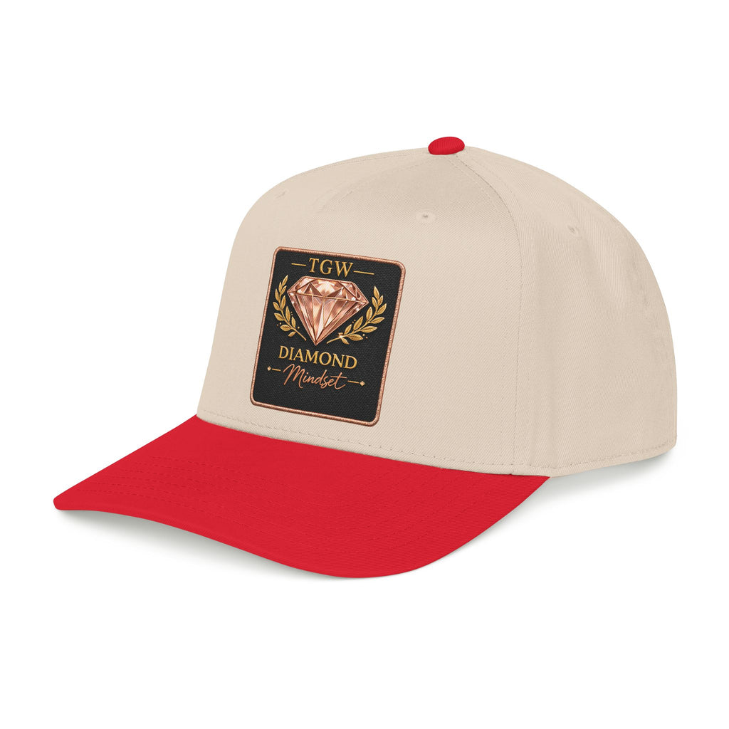 TGW Diamond Mindset Cap "Built Under Pressure"  Mid Profile Baseball Cap