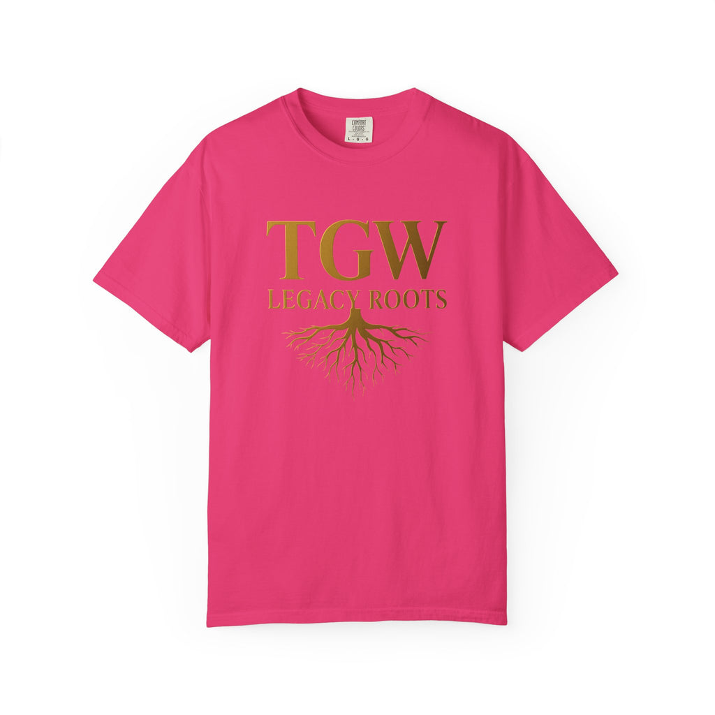 Women Legacy Roots Garment-Dyed T-Shirt | Family Heritage Tee, Perfect Gift for Ancestry Lovers, Tree of Life Shirt, Roots & Heritage