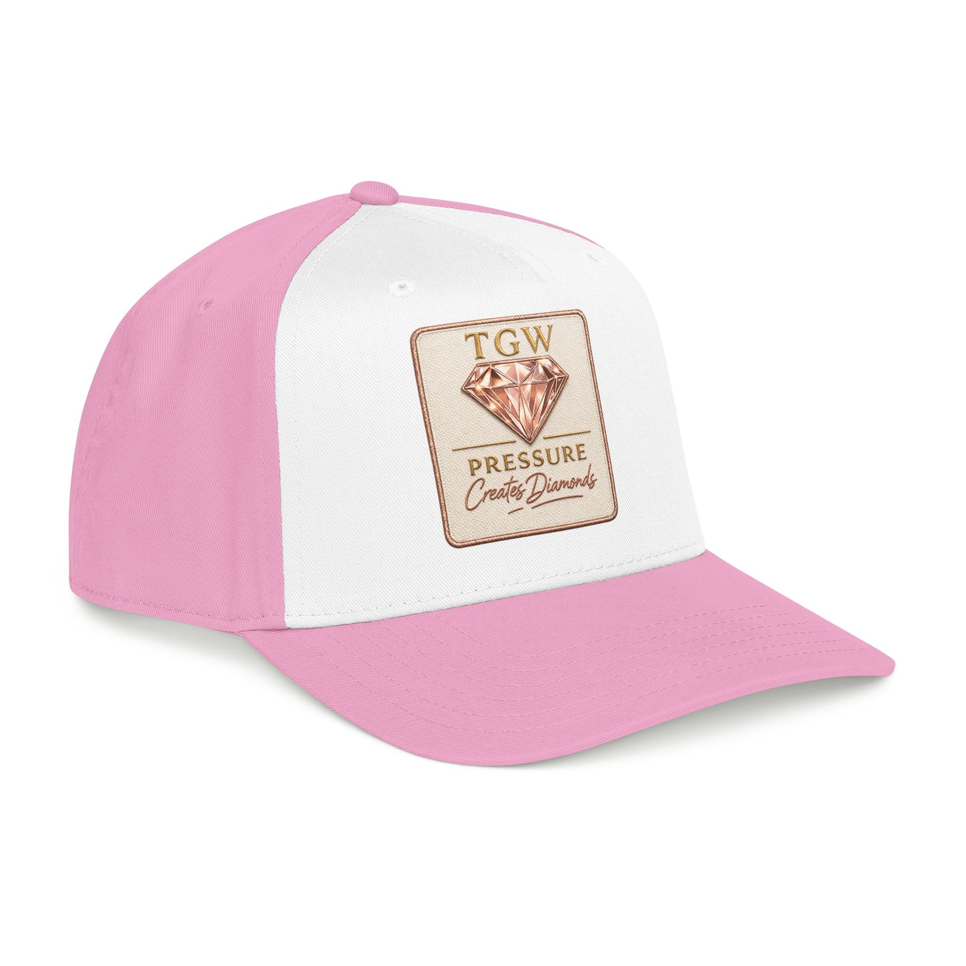 TGW Collection™  The TGW "Pressure Diamonds" Mid Profile Baseball Cap