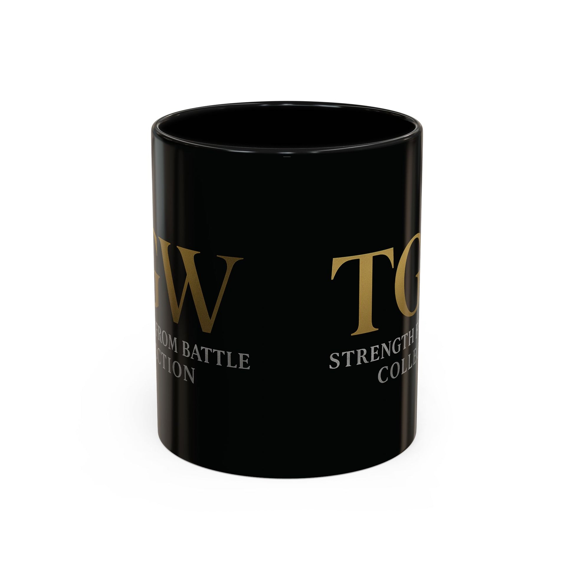 Empowering Accent Coffee Mug - Strength from Battle Collection, Motivational Gift, Coffee Cup, Inspirational Mug, Tea Gift Idea