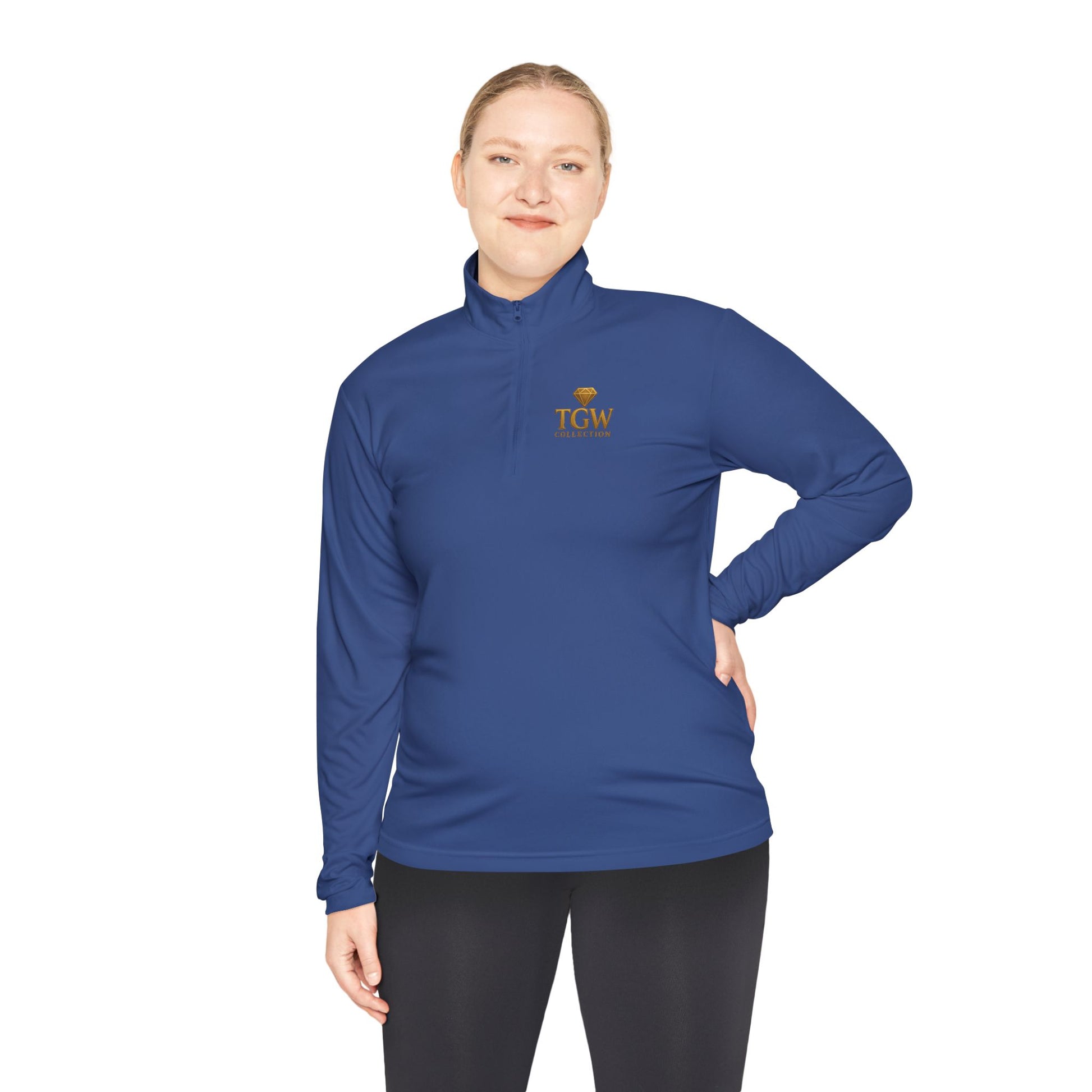 Quarter-Zip Pullover with Custom Design, Perfect for Everyday Wear, Gift for Friends, Cozy Layer for Outdoor Activities