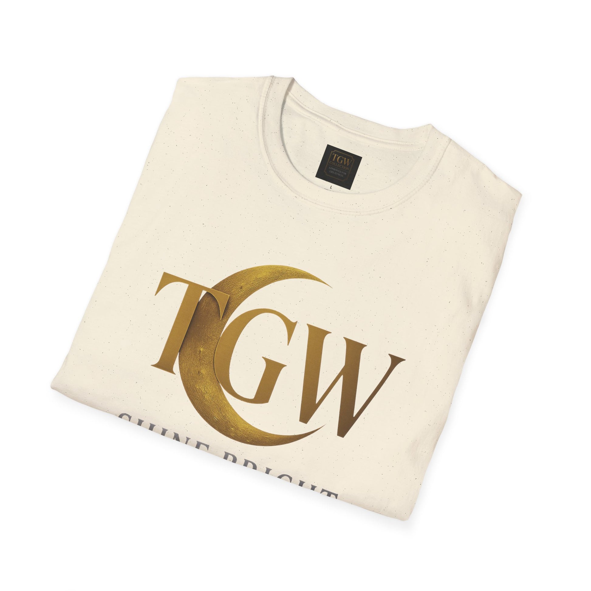 Shine Bright T-Shirt, Graphic Tee, Motivational Gift, Casual Wear, Inspirational Apparel