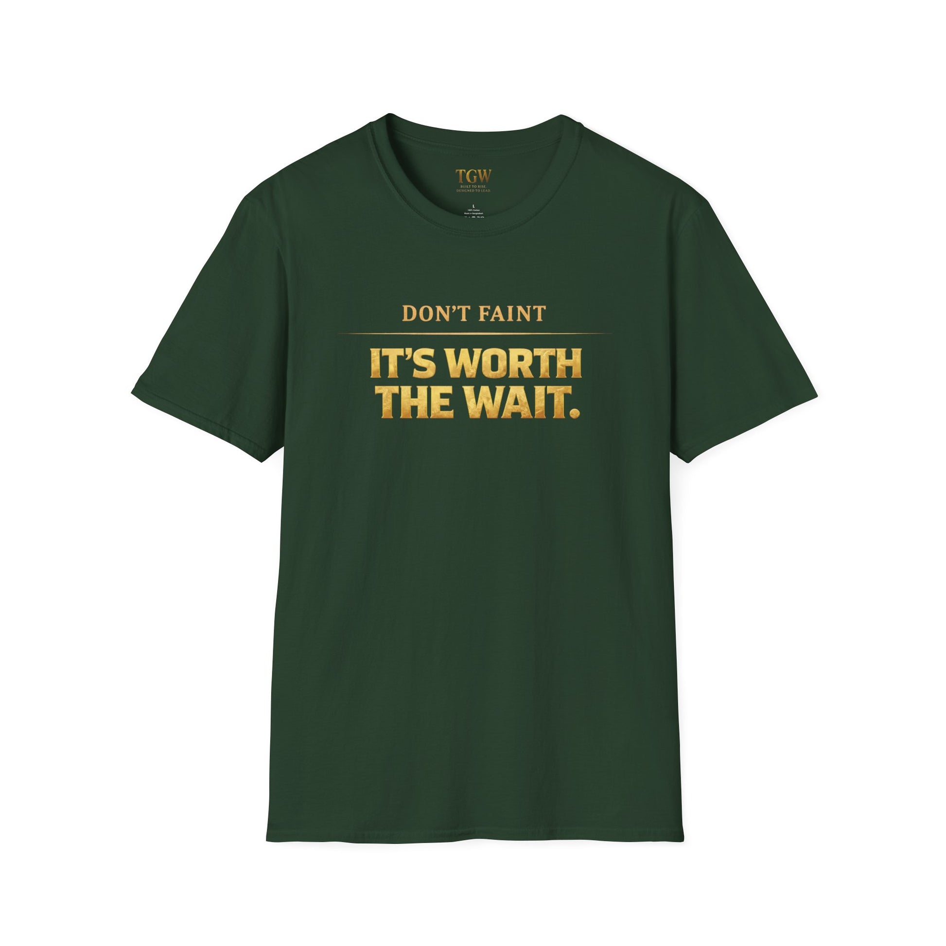 TGW Collection - Greatness Approved TM - "Don't Faint: Softstyle T-Shirt