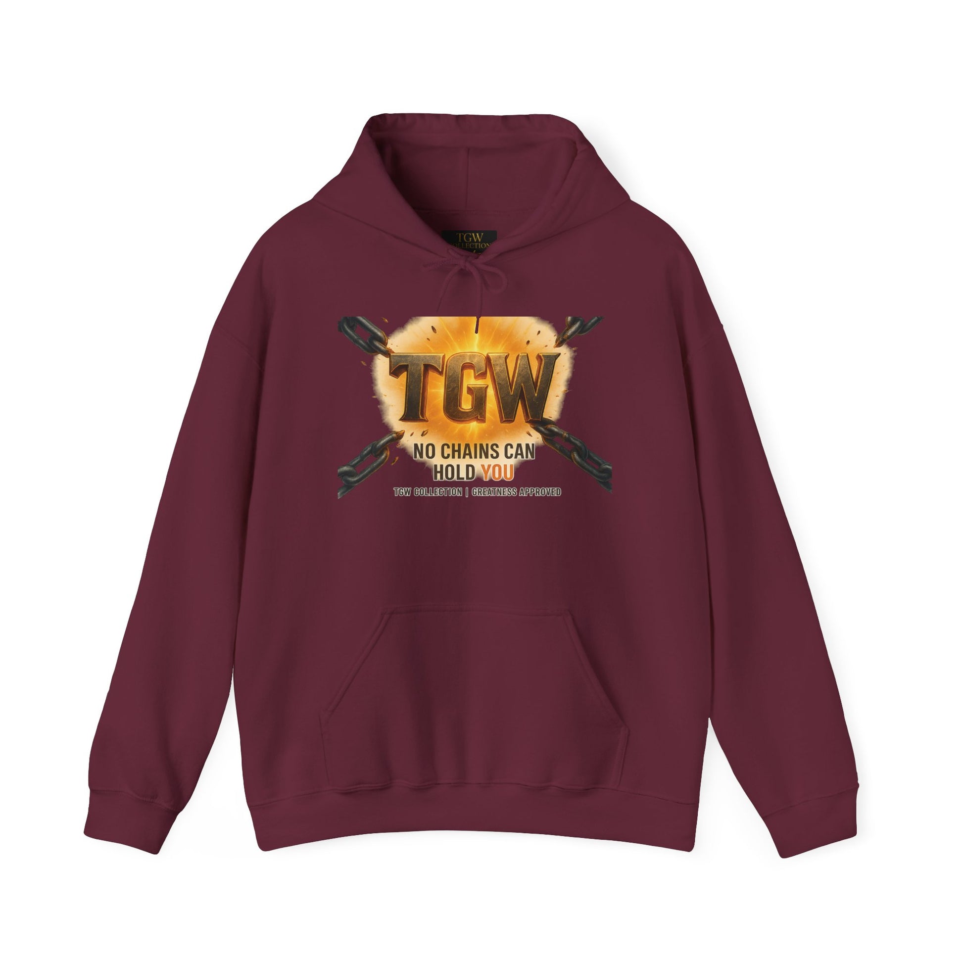 Empowering Hoodie Sweatshirts - "No Chains Can Hold You"