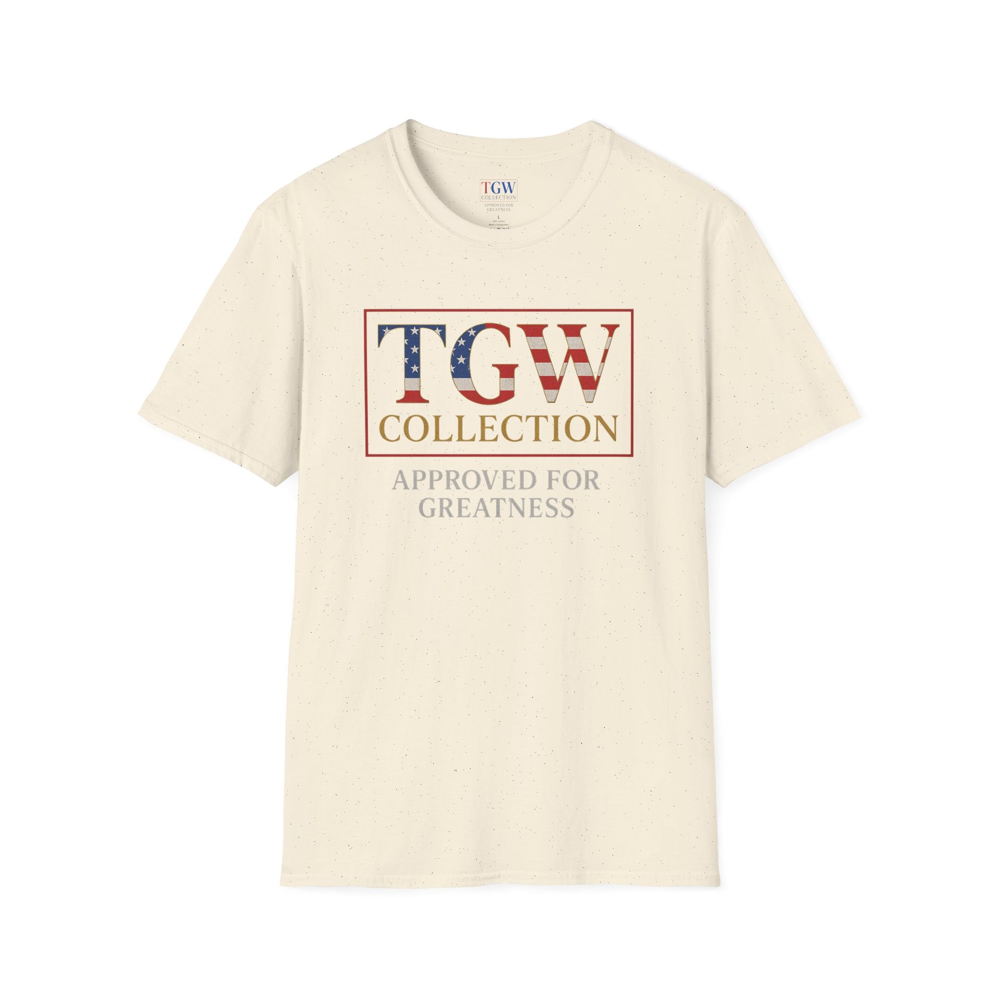 Soft style T-Shirt: TGW Collection, Approved for Greatness - Comfortable Apparel for Everyday, Gifts for Friends, USA Pride