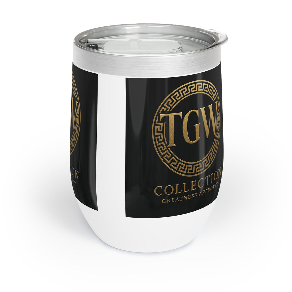 Chic Wine Tumbler for Relaxing Evenings, Travel Mug, Gift for Wine Lovers, Personalized Drinkware, Perfect for Parties