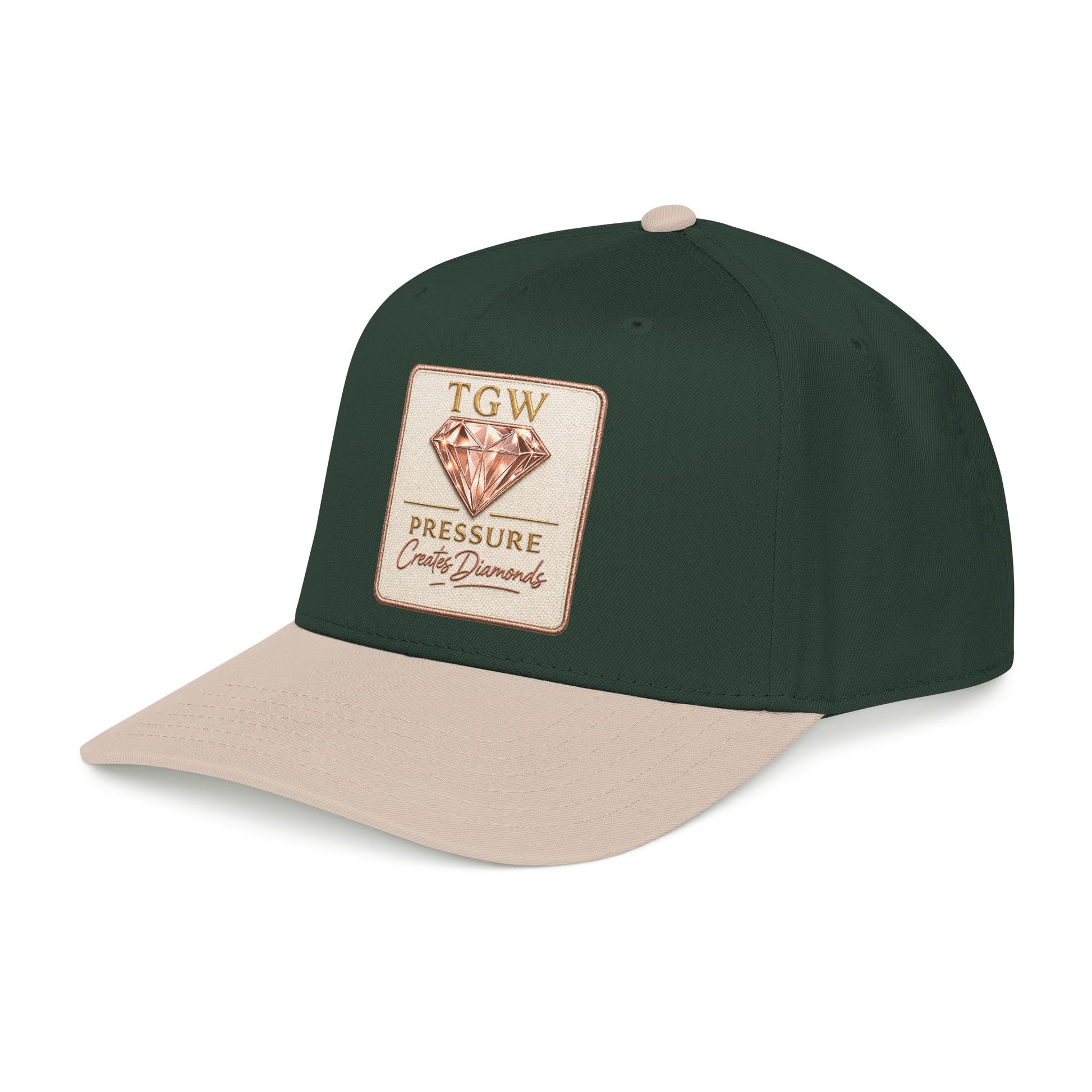 TGW Collection™  The TGW "Pressure Diamonds" Mid Profile Baseball Cap