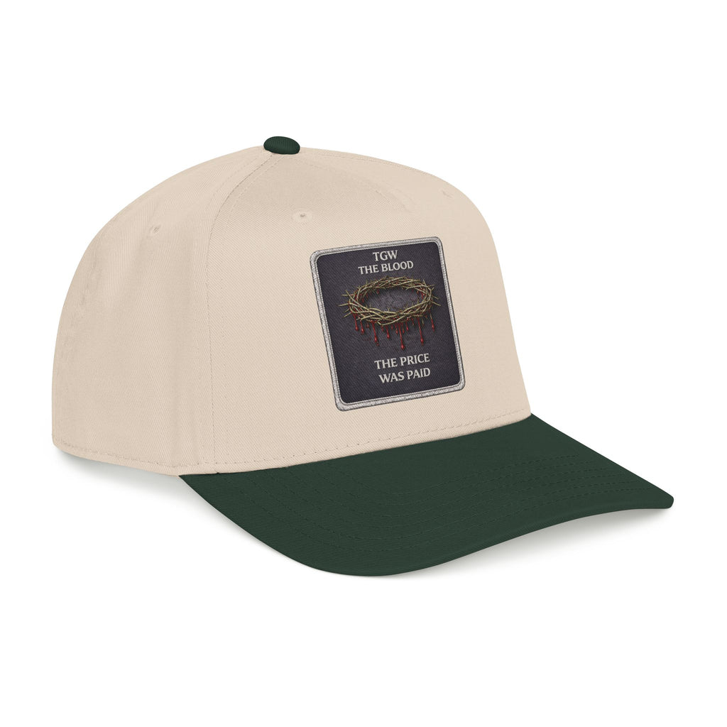 TGW “THE BLOOD” — The Price Was Paid - Mid Profile Baseball Cap