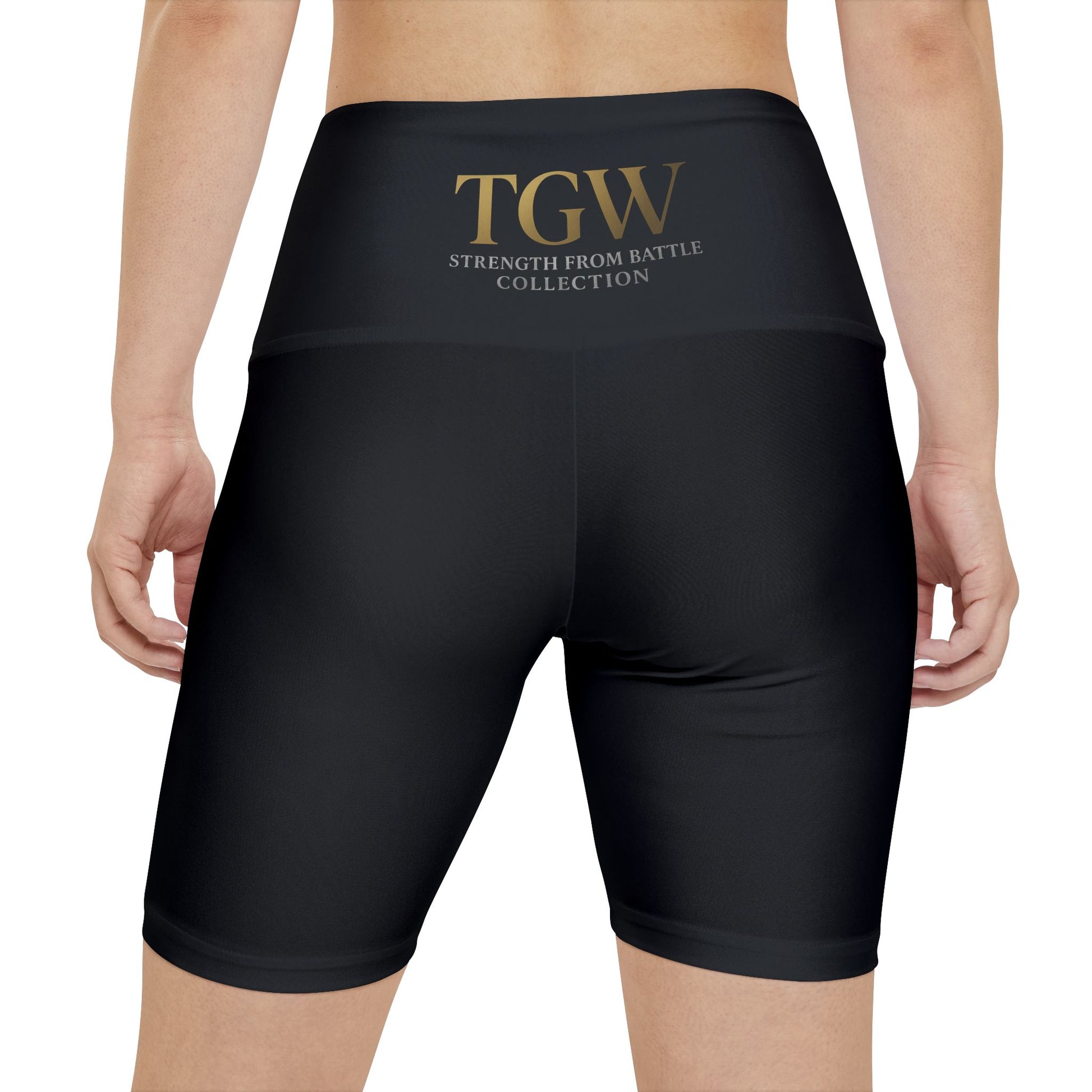 Empowering Women's Workout Shorts - Strength From Battle Collection, Fitness, Active wear