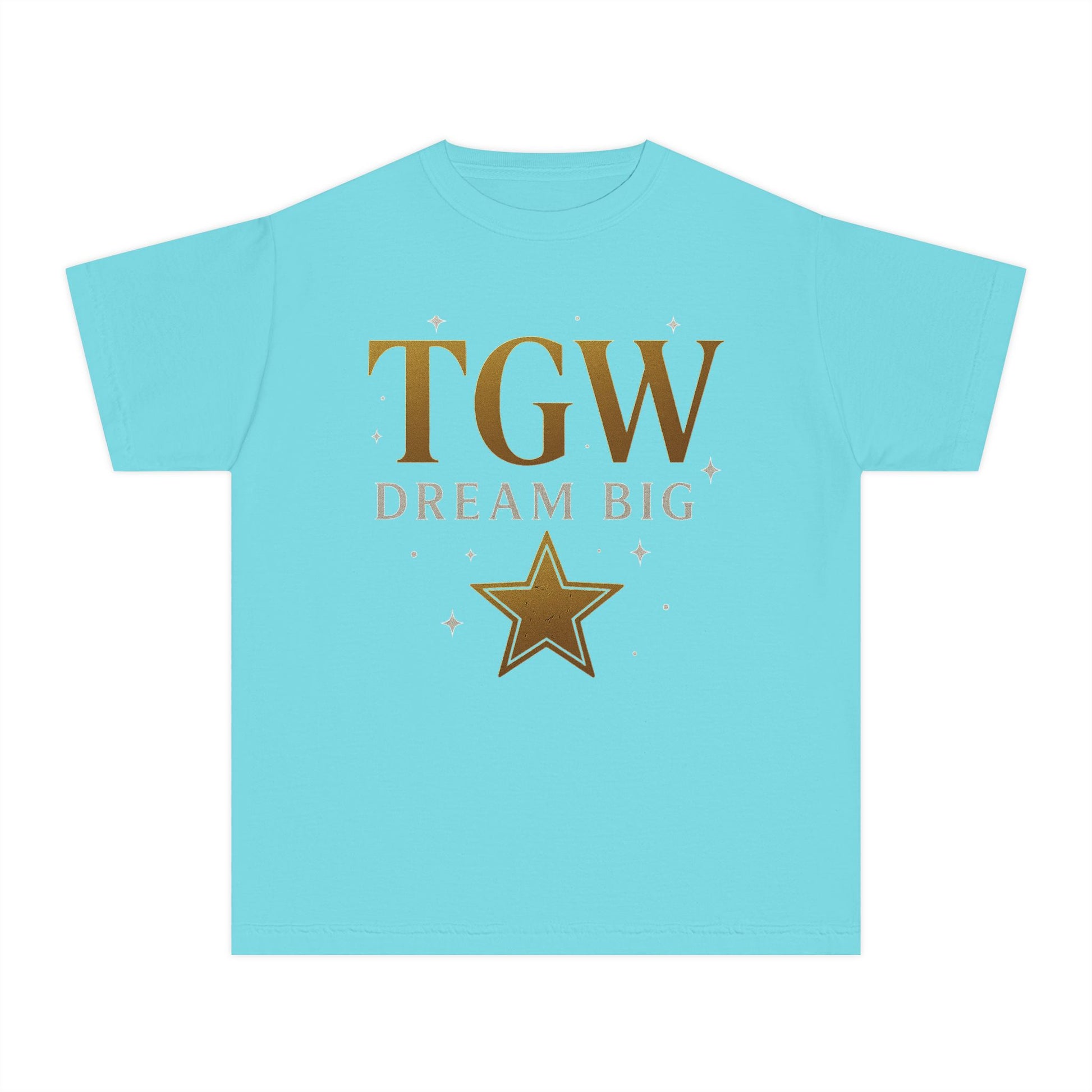 Dream Big Youth Tee - Inspirational T-Shirt for Kids, Motivational Shirt, Casual Wear, Birthday Gift, Encouragement Top