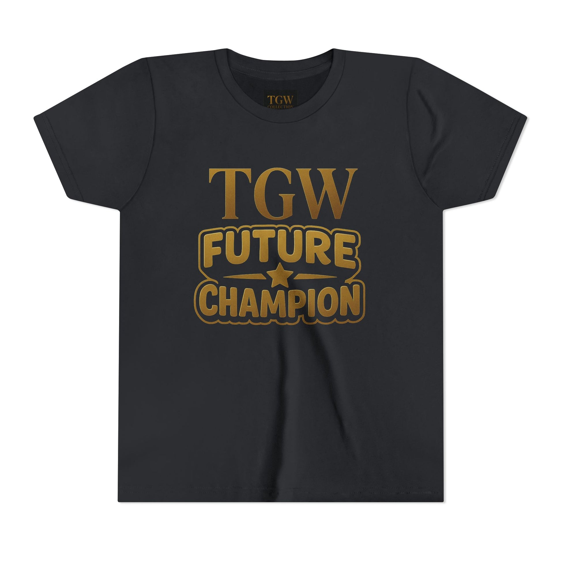 Future Champion Youth Tee - Motivational Kids Shirt, Sportswear, Birthday Gift, Fun Apparel, Champion Theme