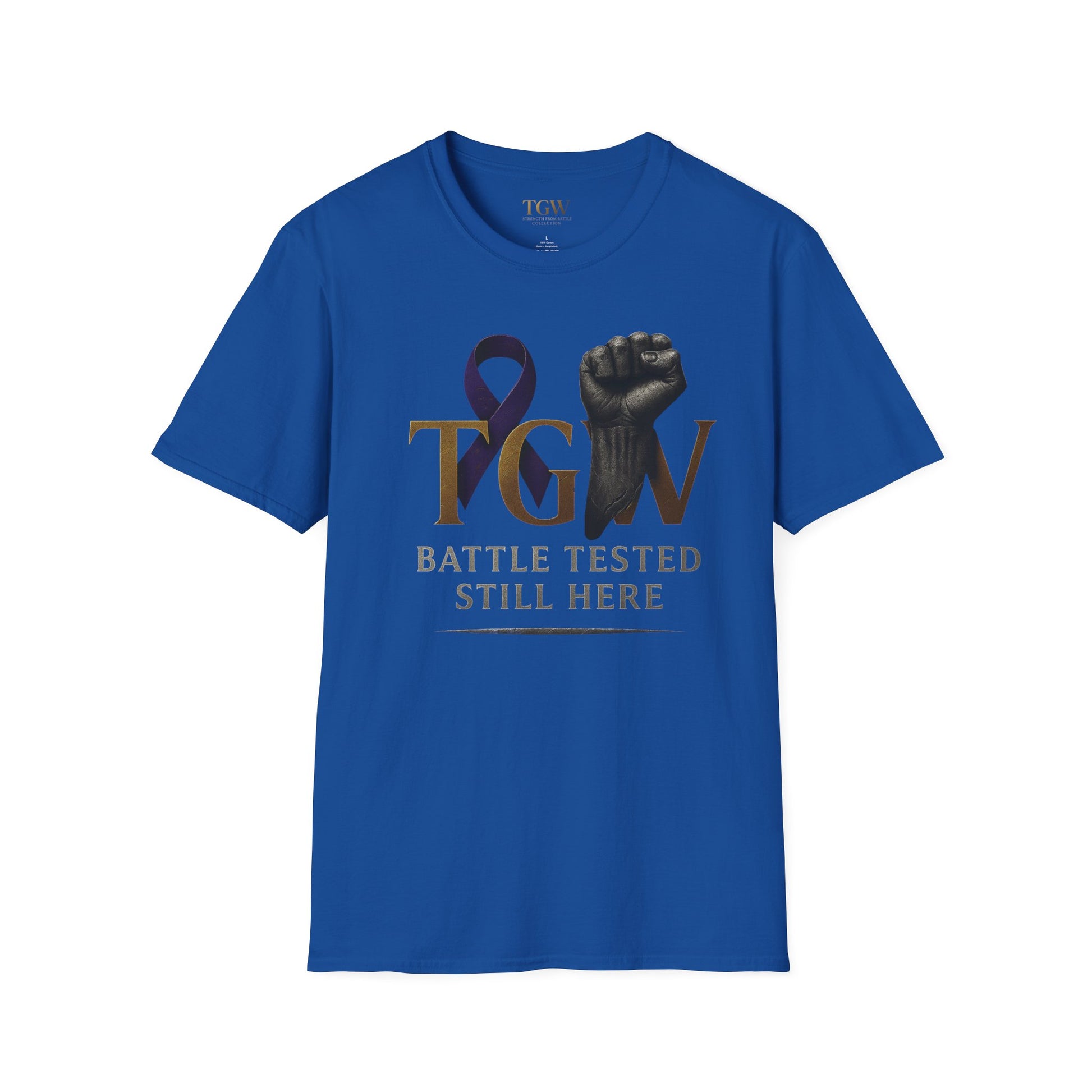 Men Empowerment Graphic Tee - Soft style T-Shirt, Battle Tested Shirt, Motivational Gift, Activism Apparel, Everyday Wear, Gift for Heroes
