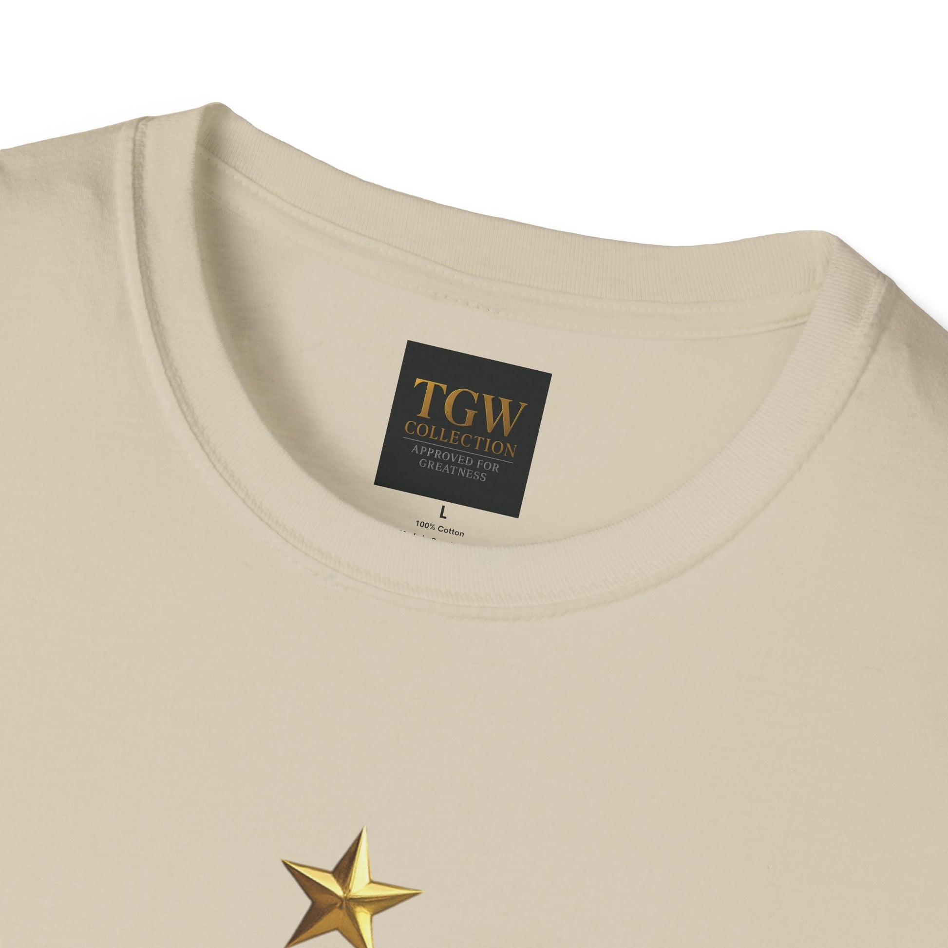 Softstyle T-Shirt - TGW 'Born for Greatness' Tee, Motivational Gift, Casual Wear, Inspirational Apparel, Achievement