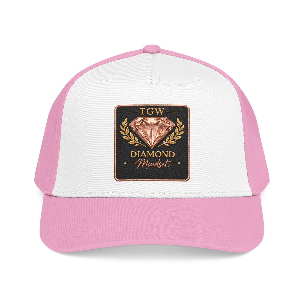 TGW Diamond Mindset Cap "Built Under Pressure"  Mid Profile Baseball Cap