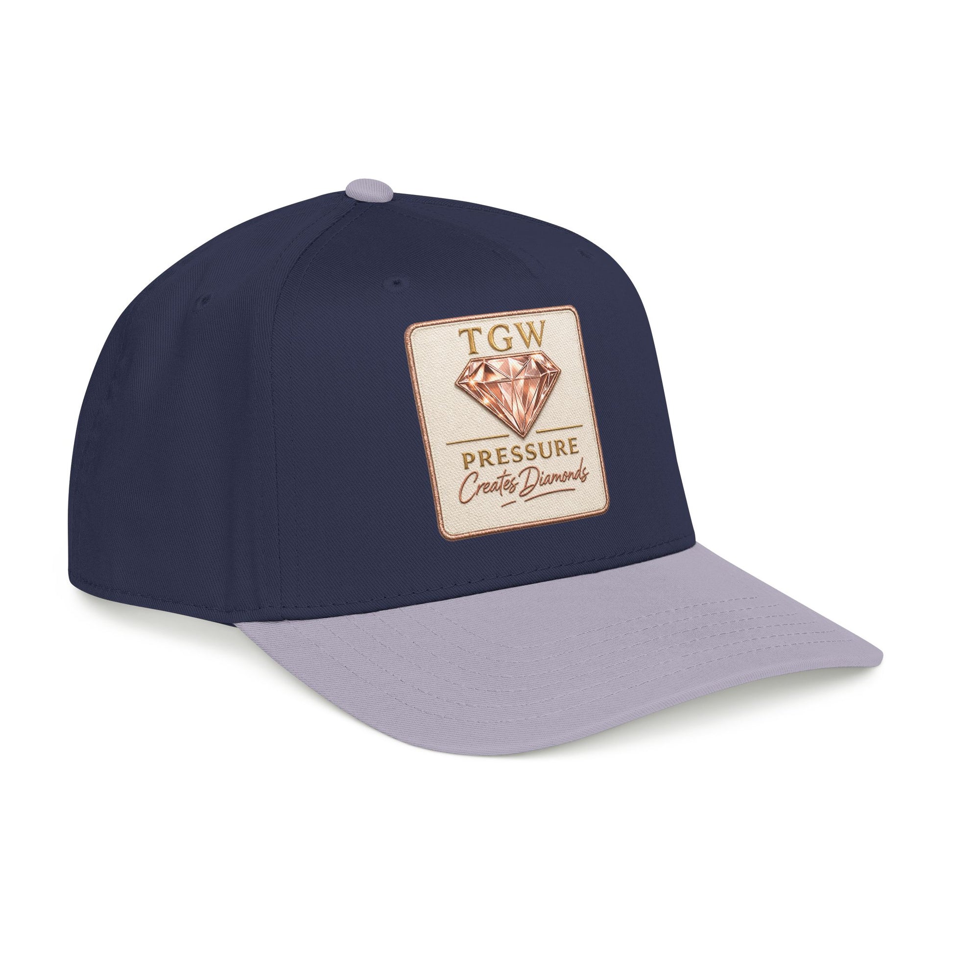 TGW Collection™  The TGW "Pressure Diamonds" Mid Profile Baseball Cap
