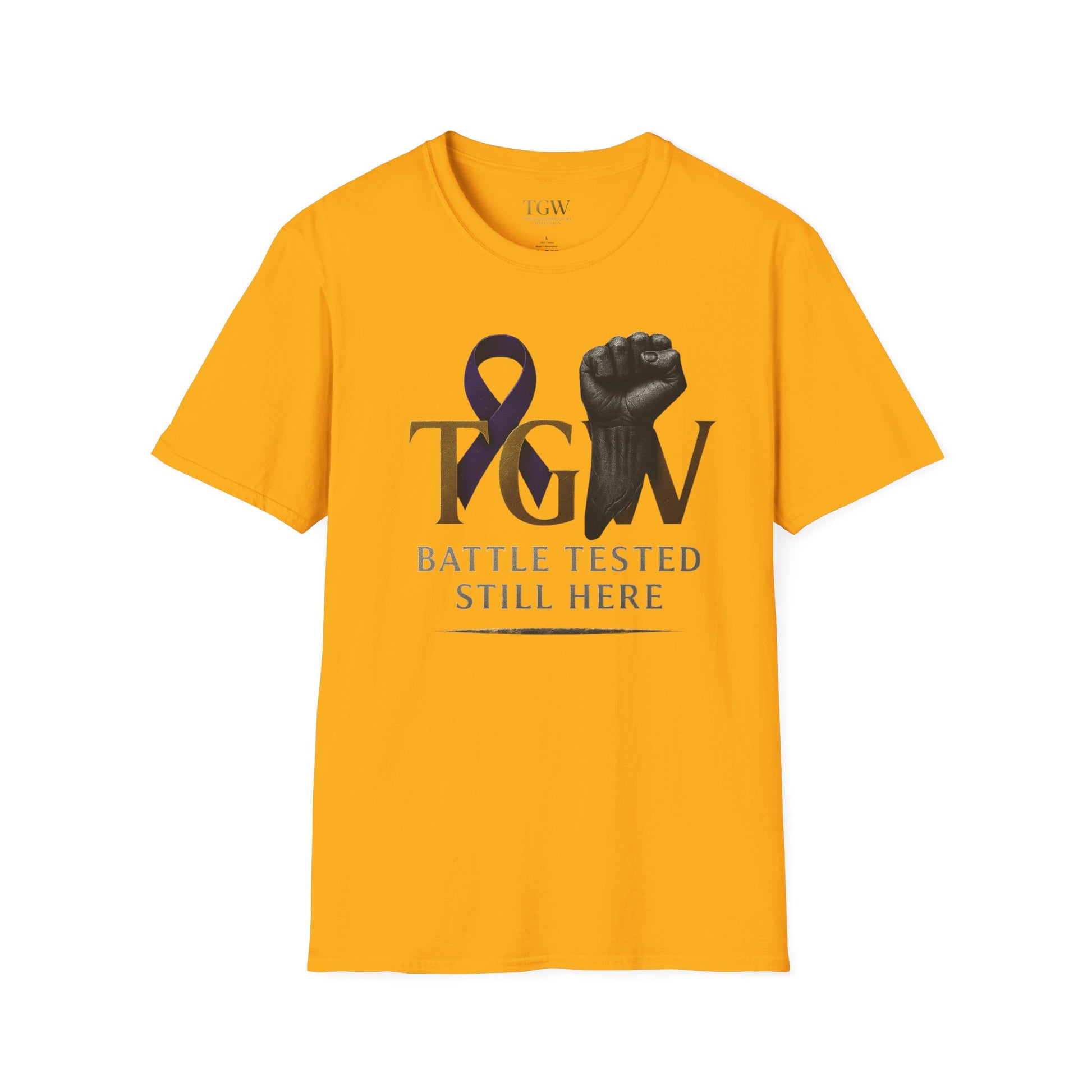 Men Empowerment Graphic Tee - Soft style T-Shirt, Battle Tested Shirt, Motivational Gift, Activism Apparel, Everyday Wear, Gift for Heroes